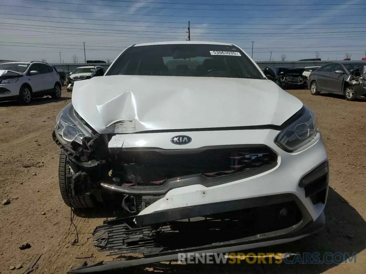 5 Photograph of a damaged car 3KPF44AC8ME416423 KIA FORTE 2021