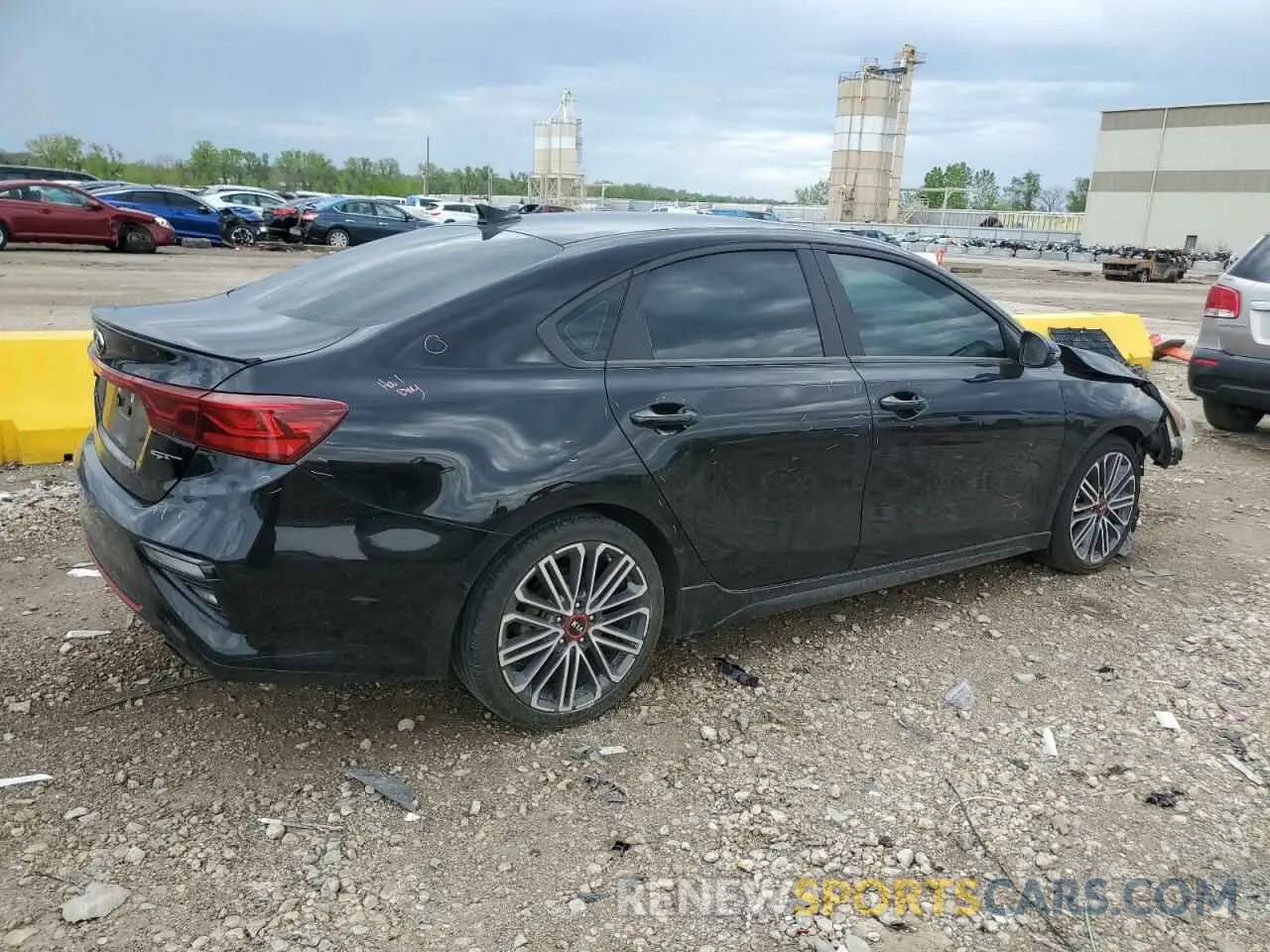 3 Photograph of a damaged car 3KPF44AC9ME271120 KIA FORTE 2021