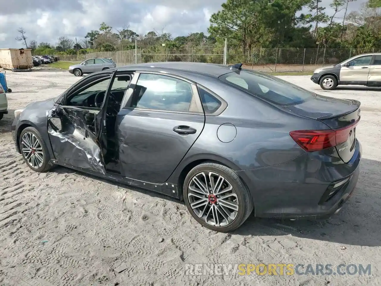 2 Photograph of a damaged car 3KPF44AC9ME294848 KIA FORTE 2021