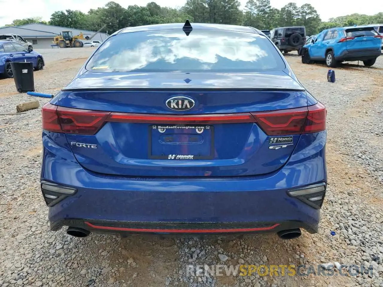 6 Photograph of a damaged car 3KPF44AC9ME318016 KIA FORTE 2021