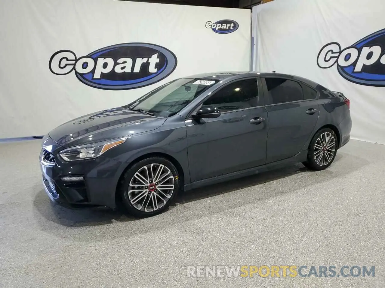 1 Photograph of a damaged car 3KPF44AC9ME324172 KIA FORTE 2021
