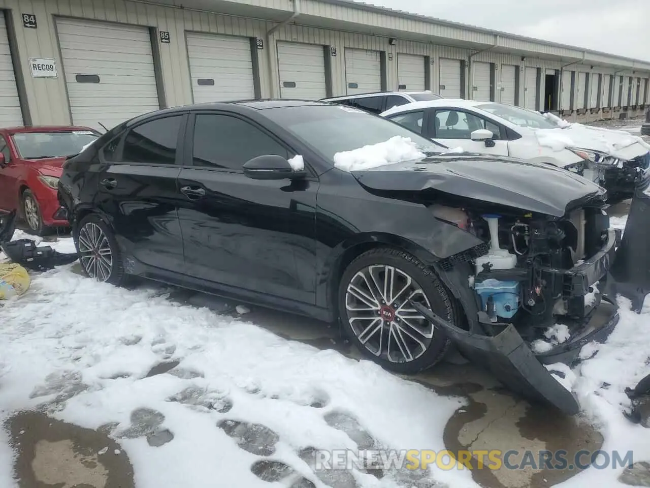 4 Photograph of a damaged car 3KPF44AC9ME329291 KIA FORTE 2021