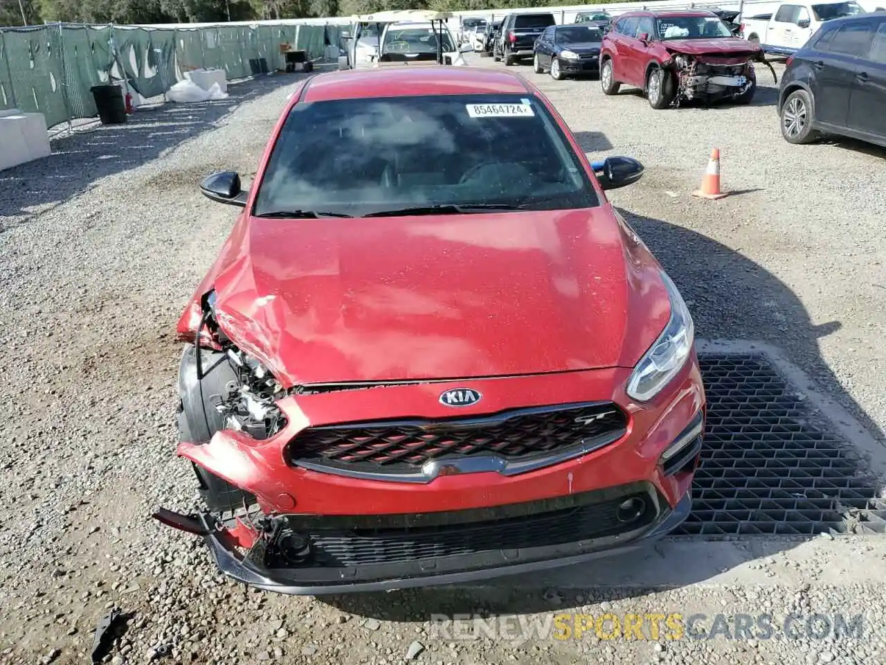 5 Photograph of a damaged car 3KPF44AC9ME417337 KIA FORTE 2021