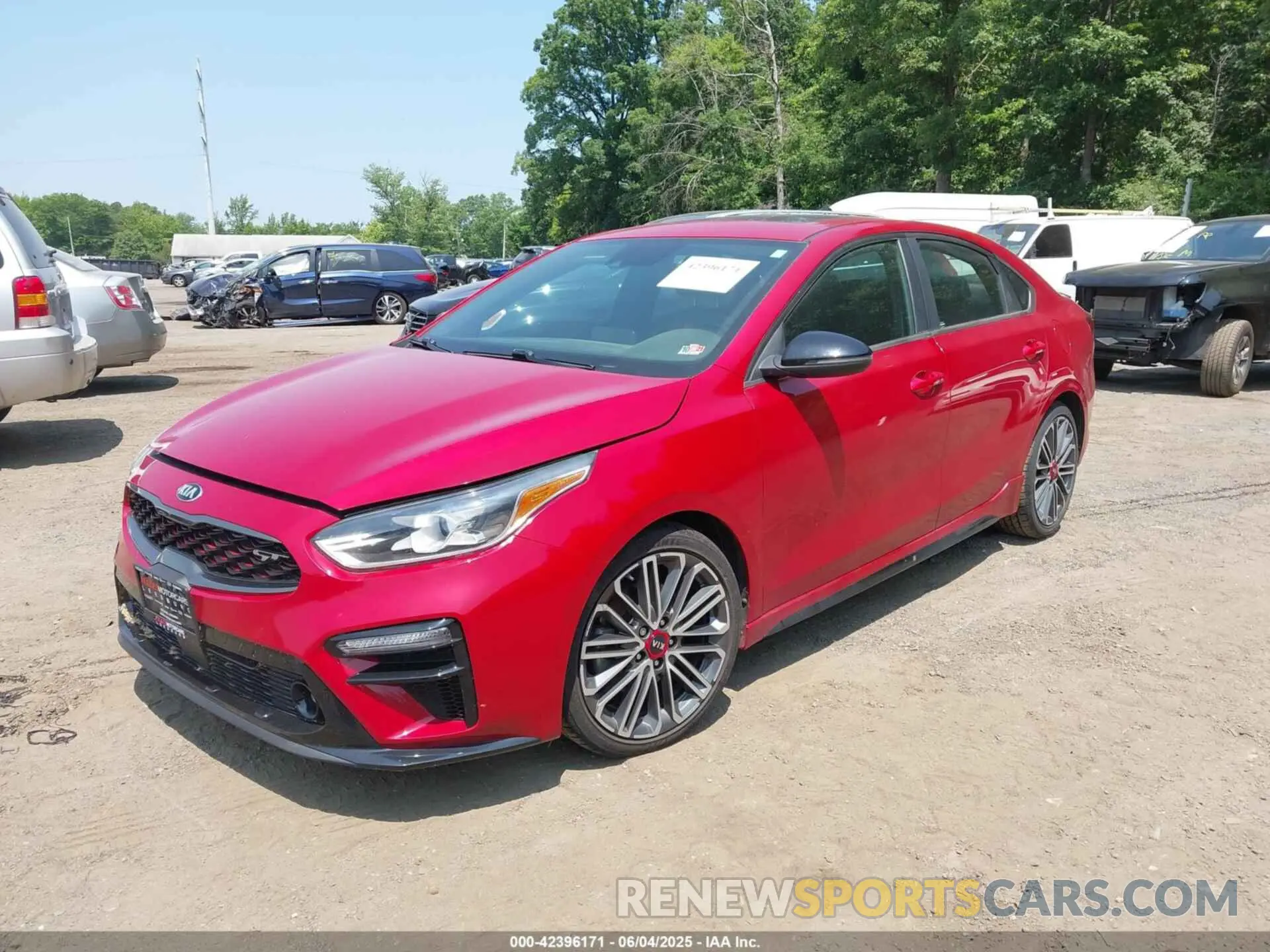 2 Photograph of a damaged car 3KPF44ACXME274284 KIA FORTE 2021