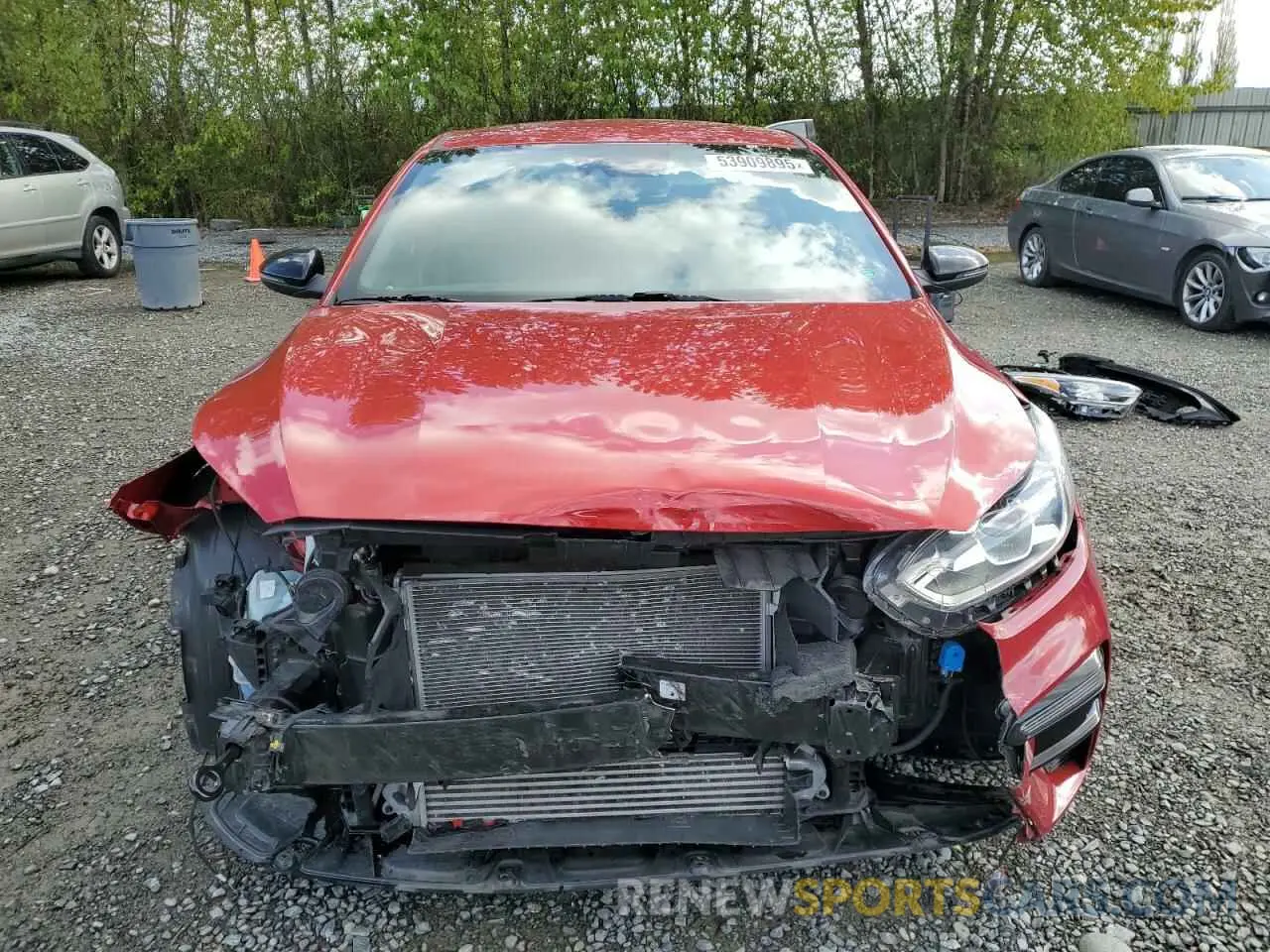 5 Photograph of a damaged car 3KPF44ACXME277542 KIA FORTE 2021