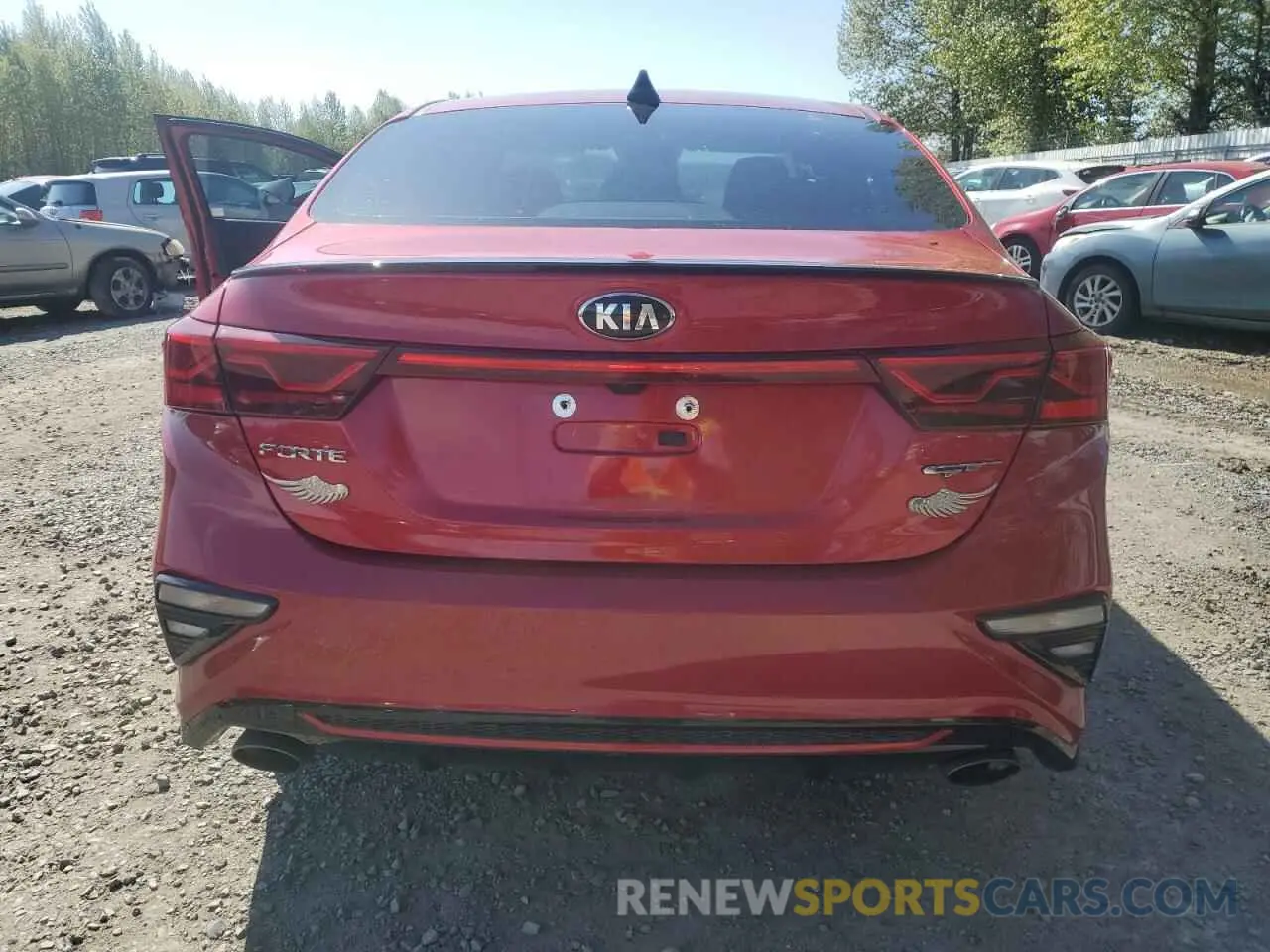 6 Photograph of a damaged car 3KPF44ACXME277542 KIA FORTE 2021