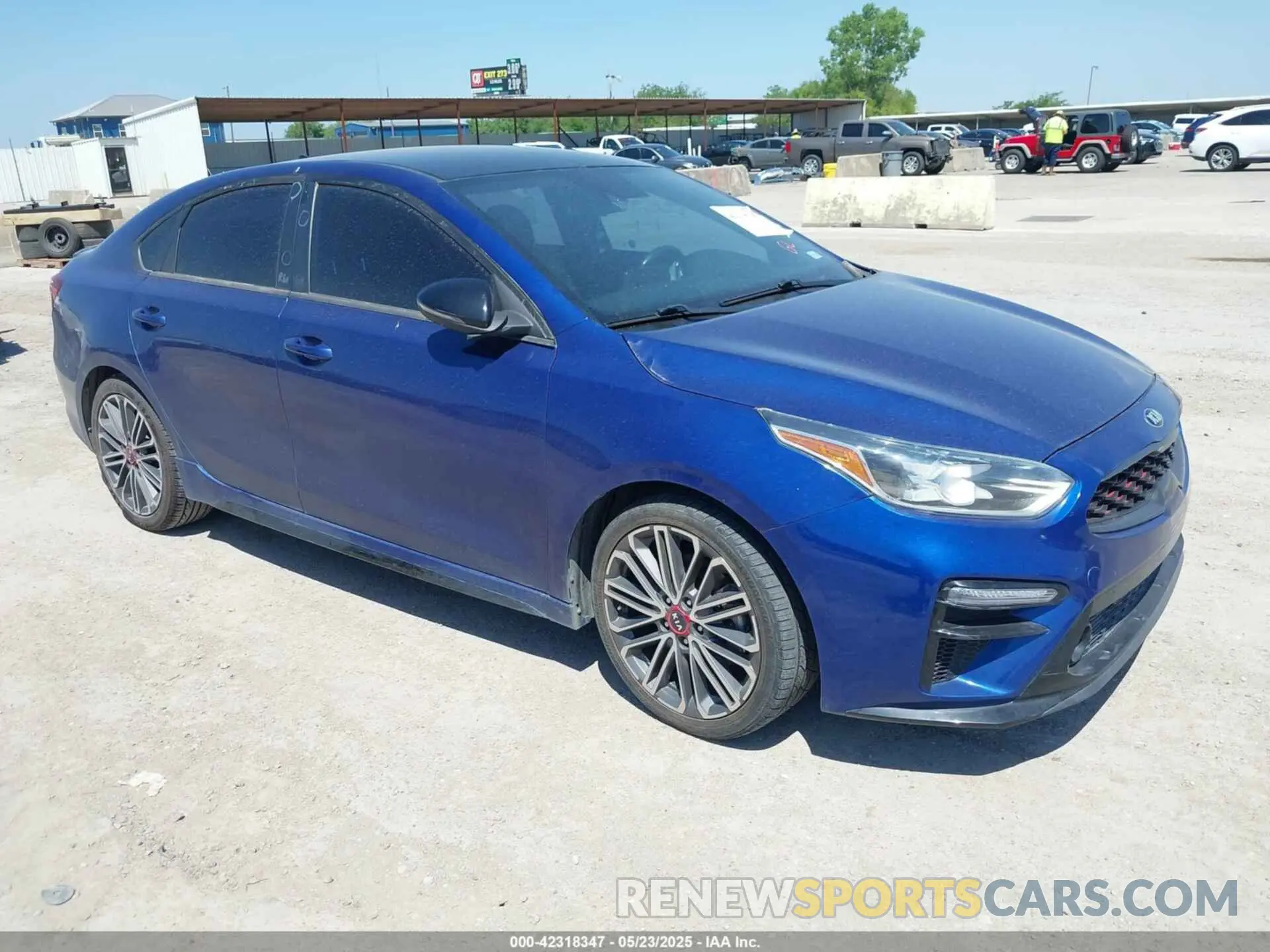 1 Photograph of a damaged car 3KPF44ACXME292445 KIA FORTE 2021