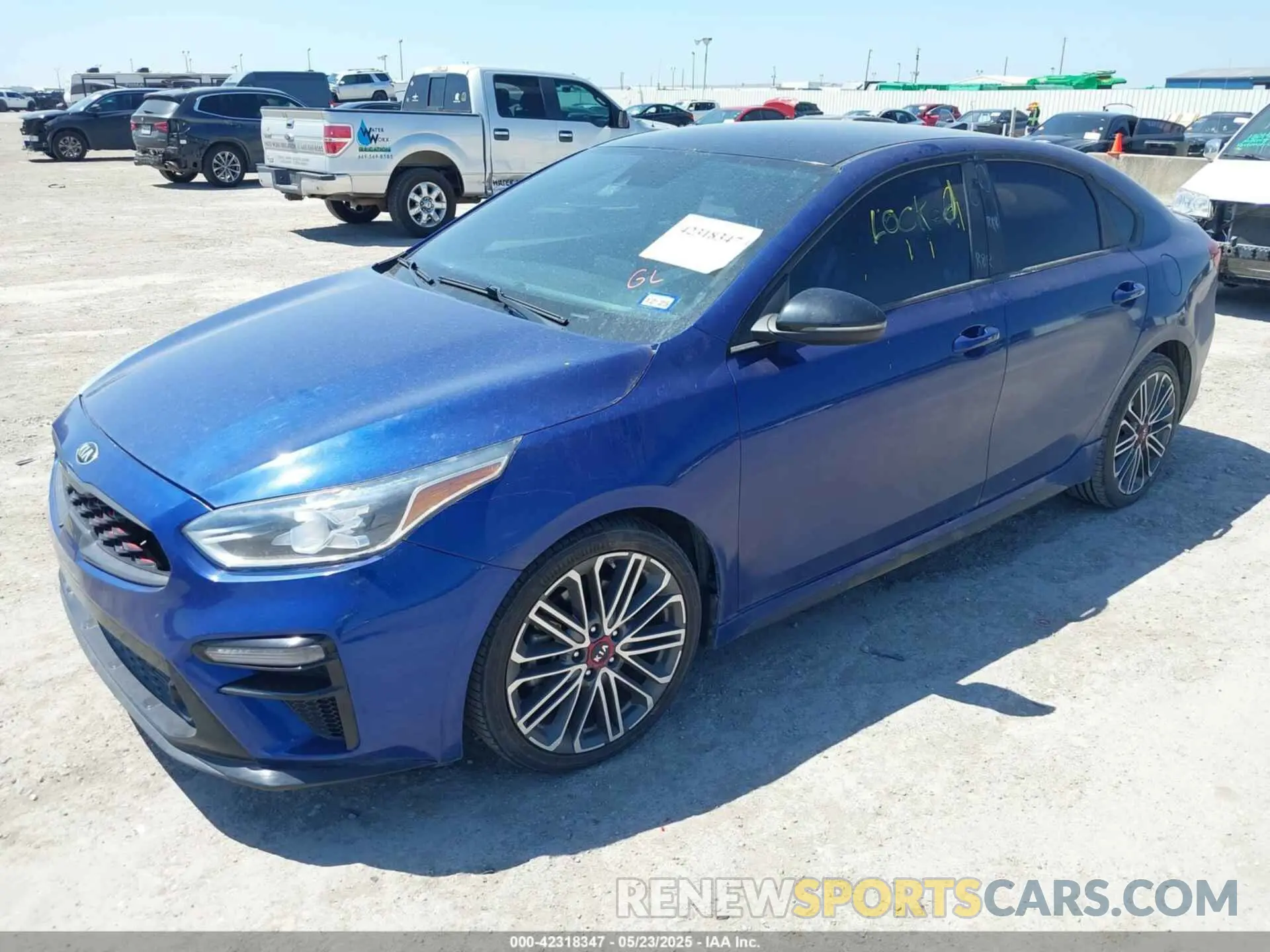 2 Photograph of a damaged car 3KPF44ACXME292445 KIA FORTE 2021
