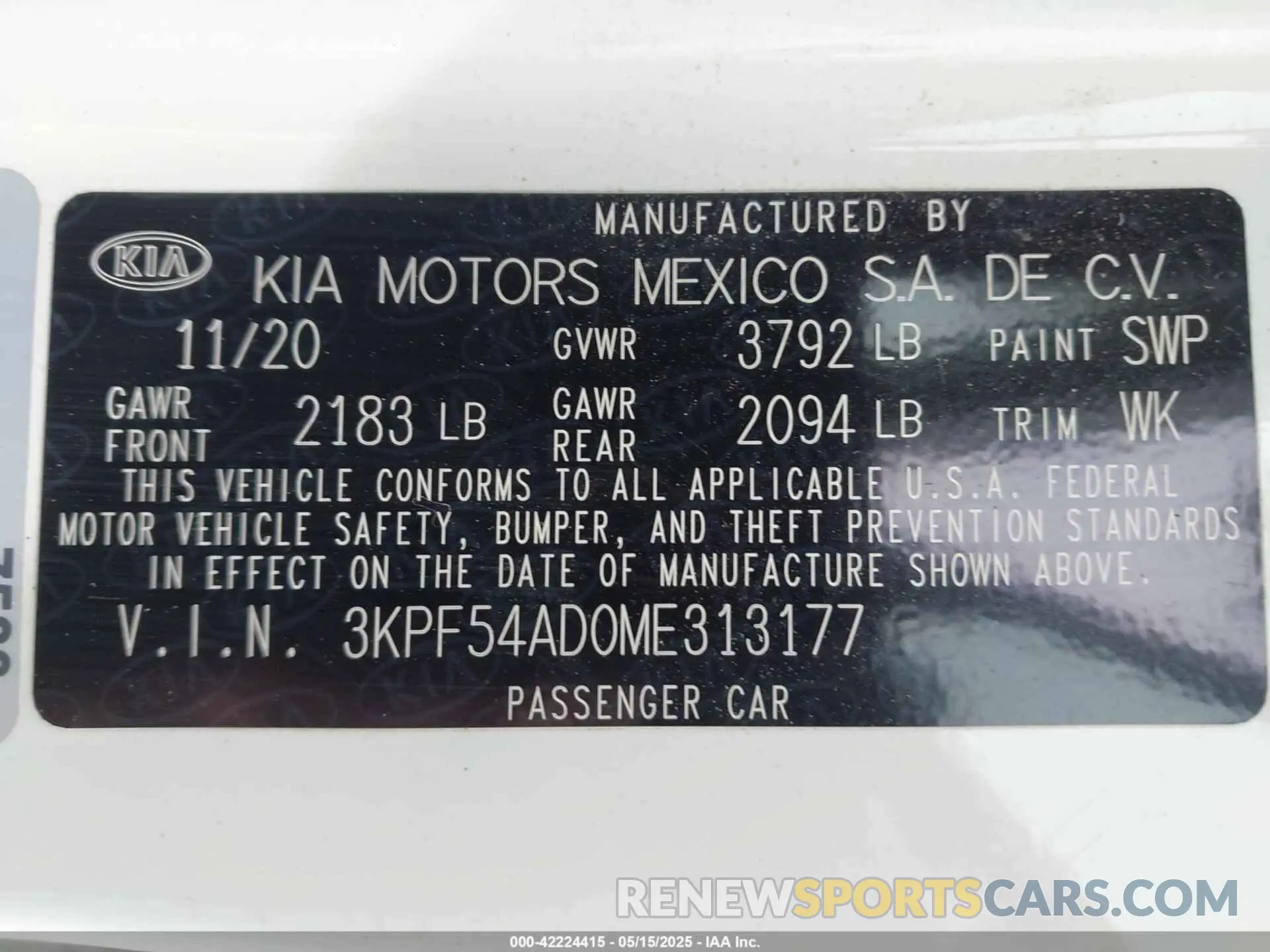 9 Photograph of a damaged car 3KPF54AD0ME313177 KIA FORTE 2021