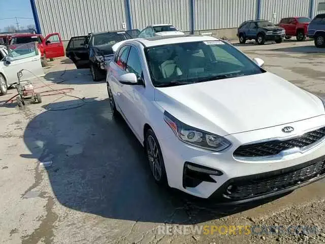 14 Photograph of a damaged car 3KPF54AD0ME374996 KIA FORTE 2021