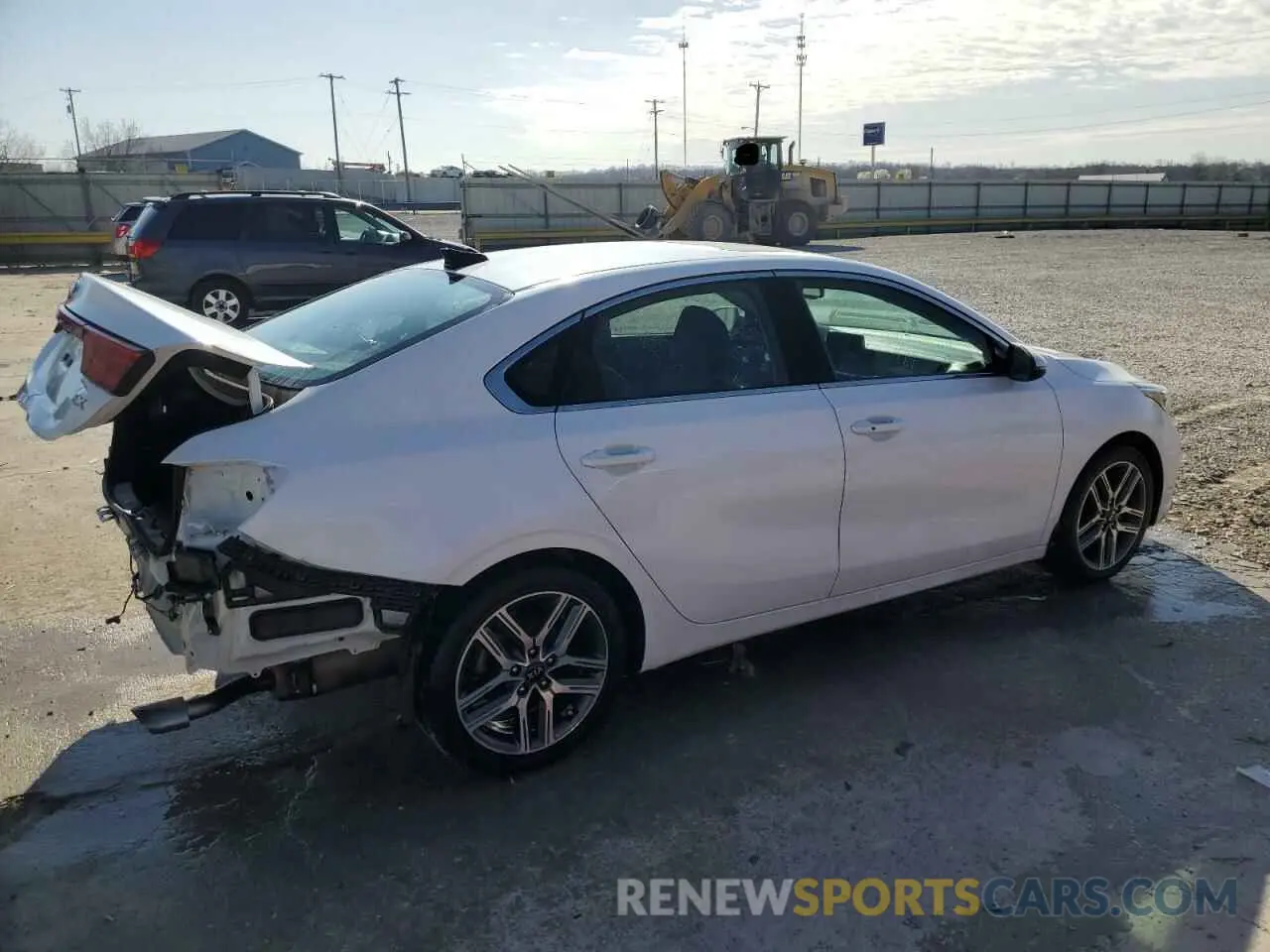 3 Photograph of a damaged car 3KPF54AD0ME374996 KIA FORTE 2021