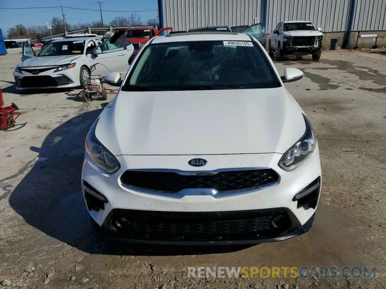 5 Photograph of a damaged car 3KPF54AD0ME374996 KIA FORTE 2021