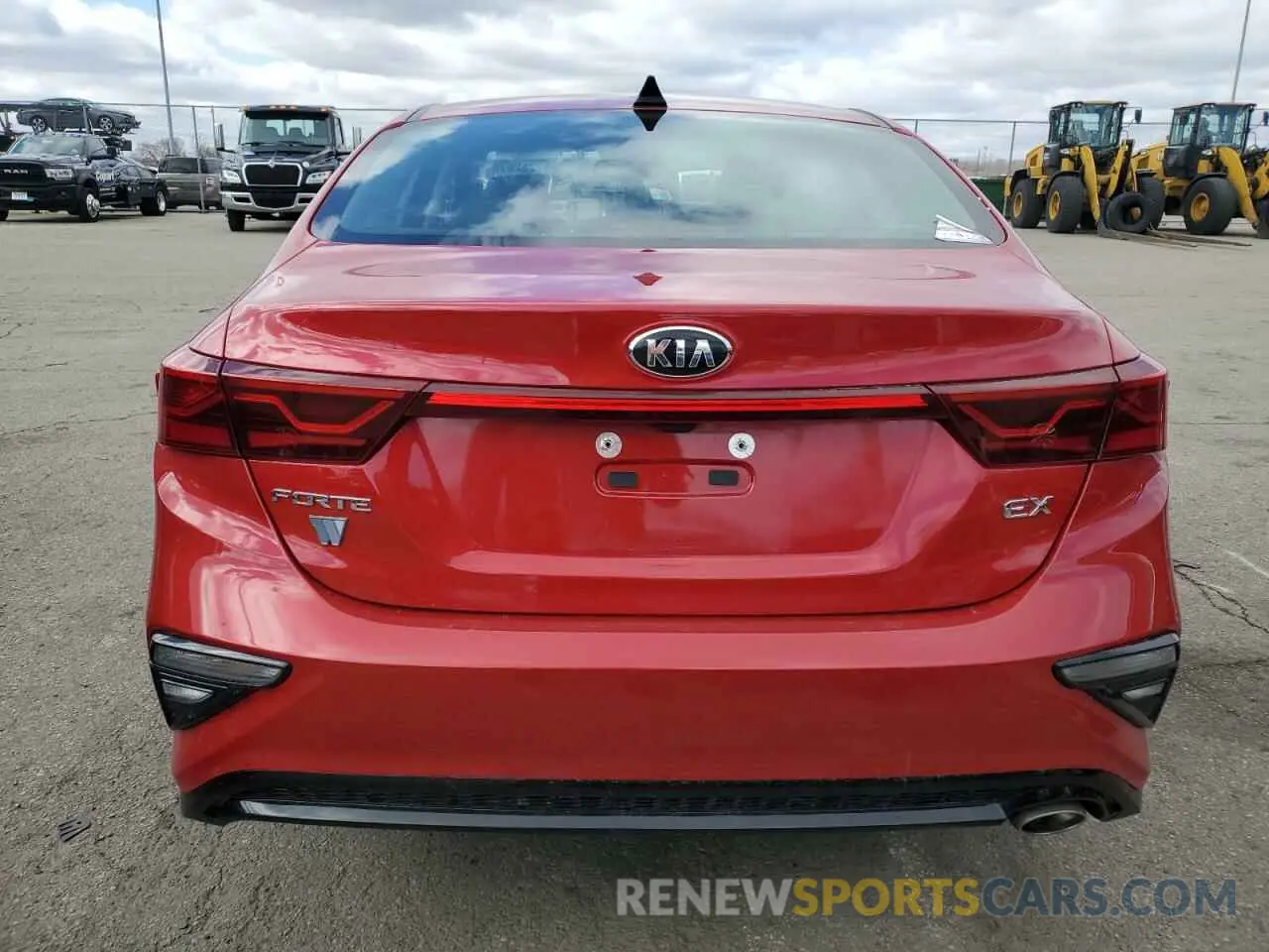 6 Photograph of a damaged car 3KPF54AD1ME405480 KIA FORTE 2021