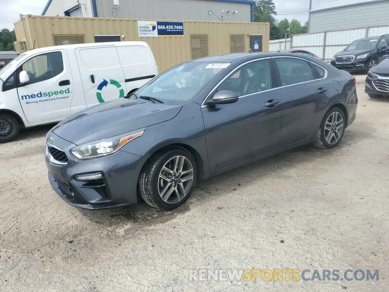 1 Photograph of a damaged car 3KPF54AD2ME279808 KIA FORTE 2021