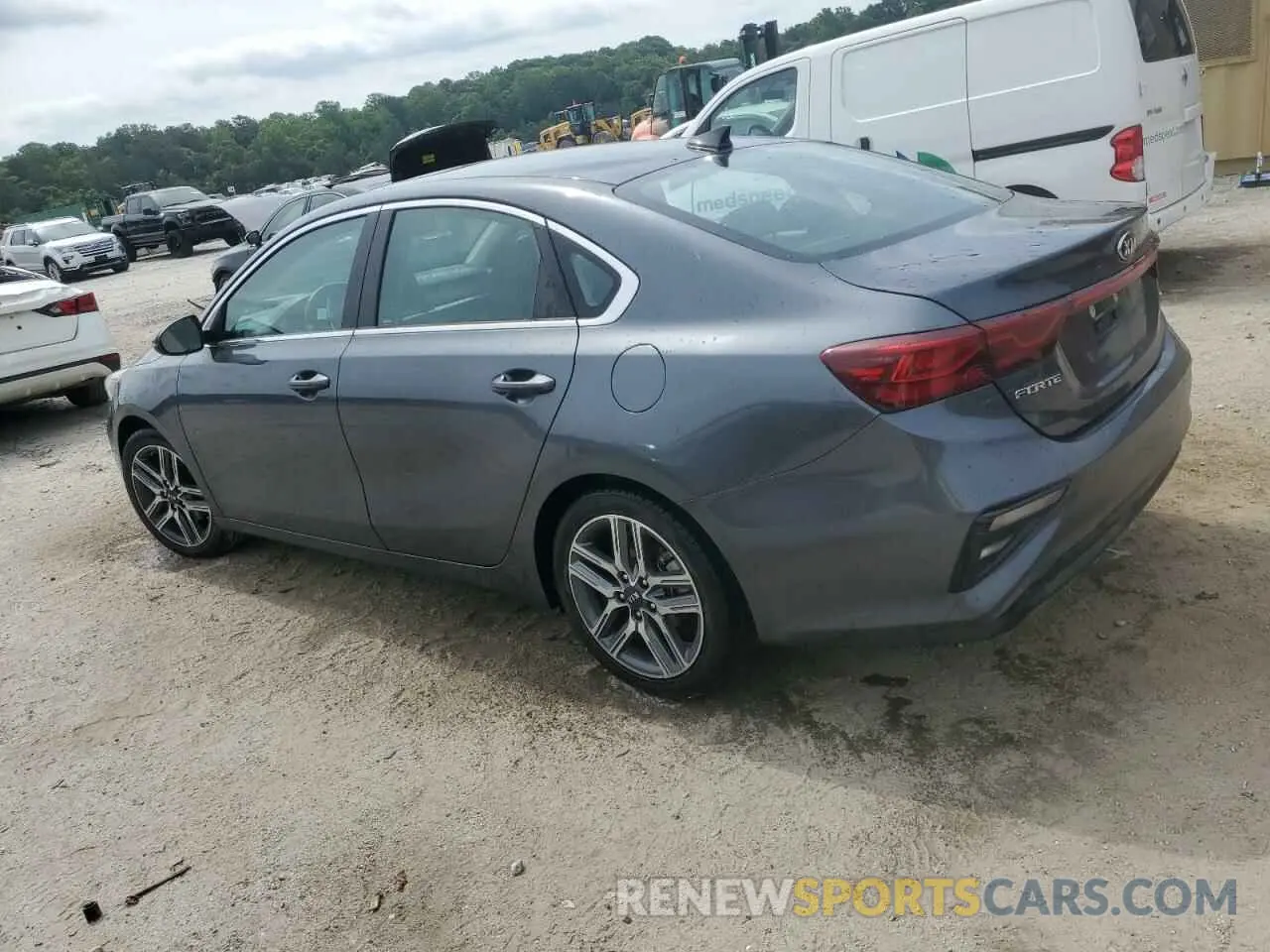 2 Photograph of a damaged car 3KPF54AD2ME279808 KIA FORTE 2021