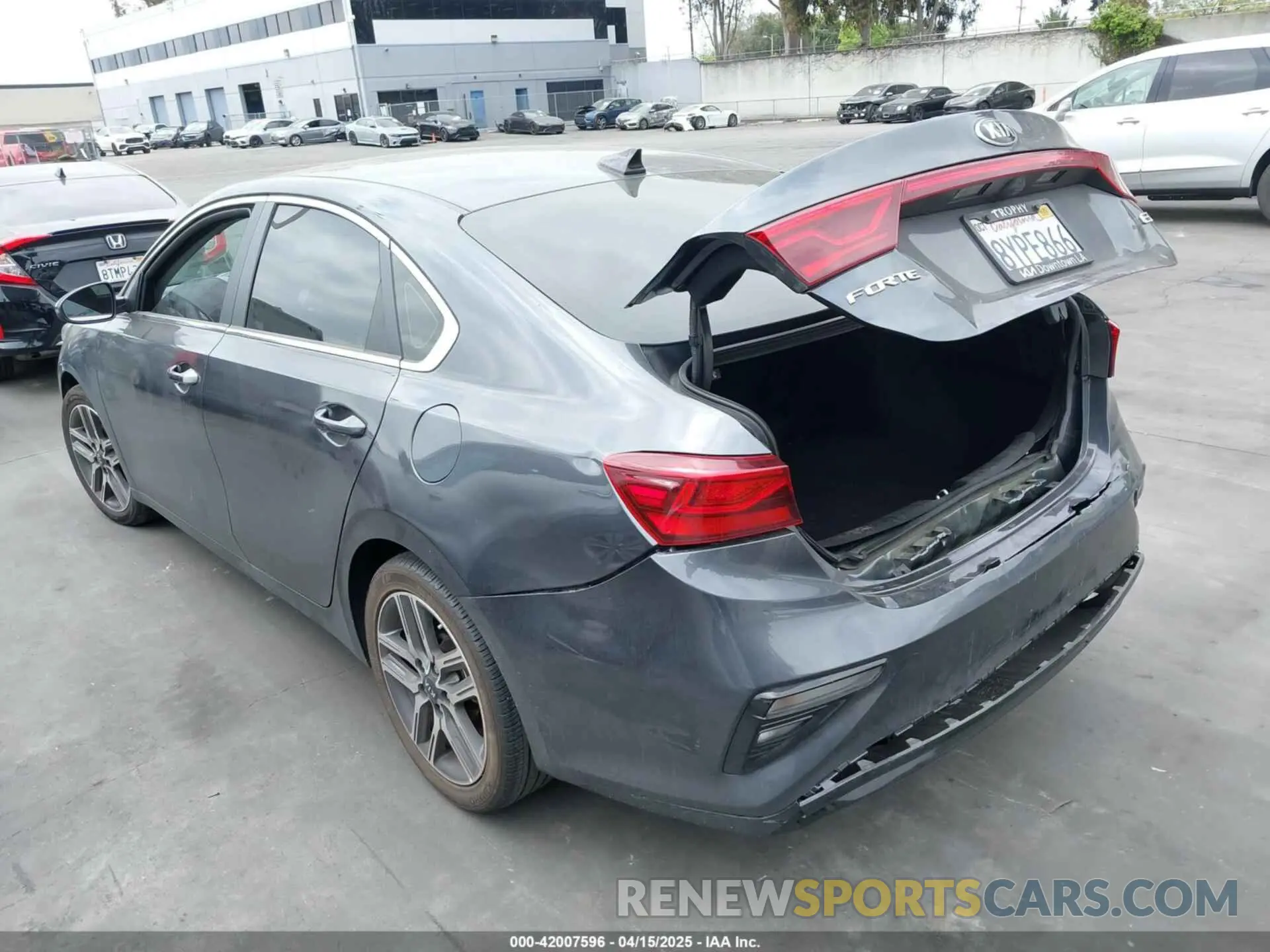 3 Photograph of a damaged car 3KPF54AD2ME415239 KIA FORTE 2021