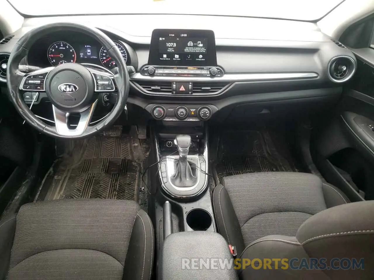 8 Photograph of a damaged car 3KPF54AD3ME370473 KIA FORTE 2021