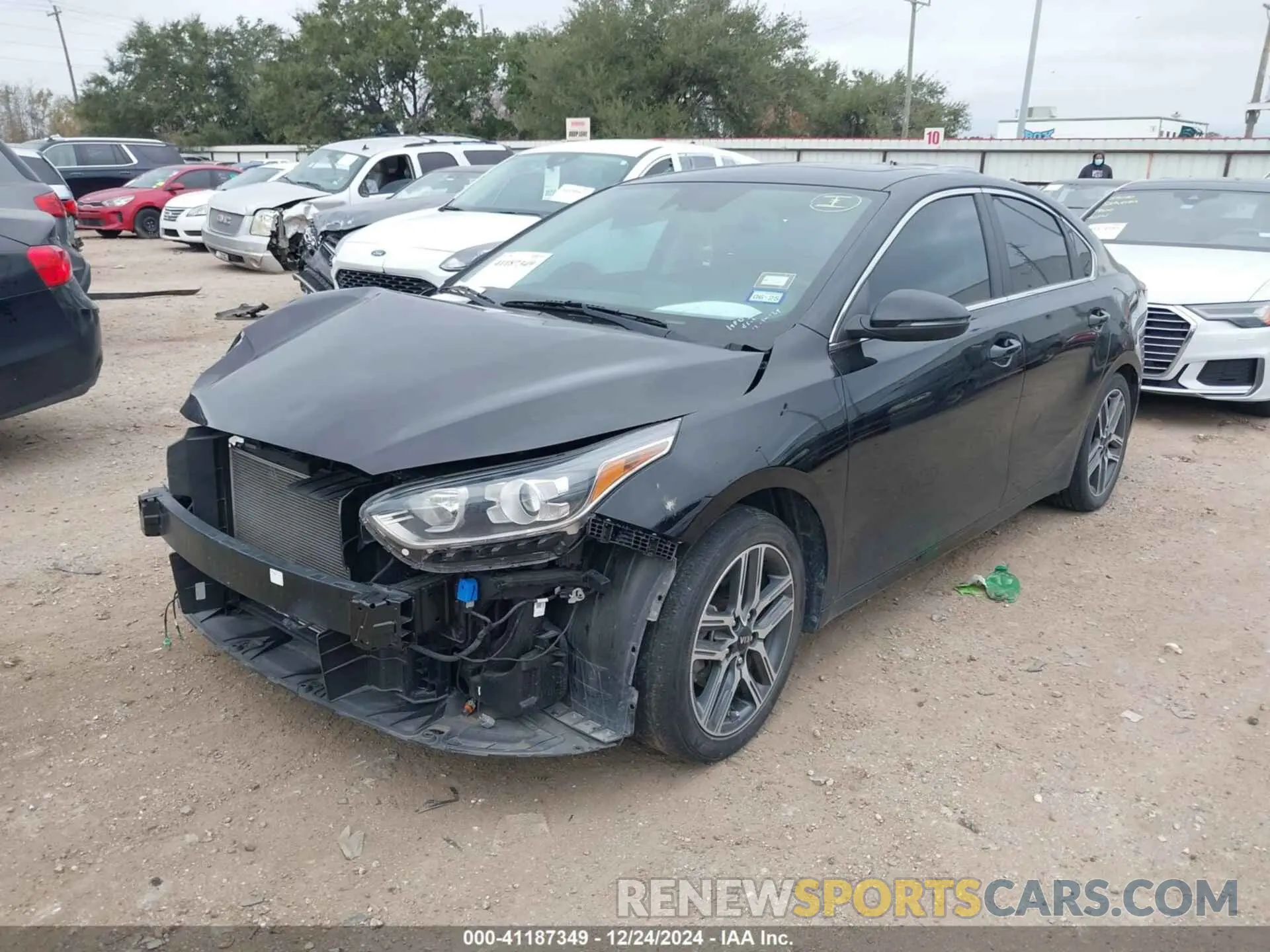 2 Photograph of a damaged car 3KPF54AD5ME348720 KIA FORTE 2021
