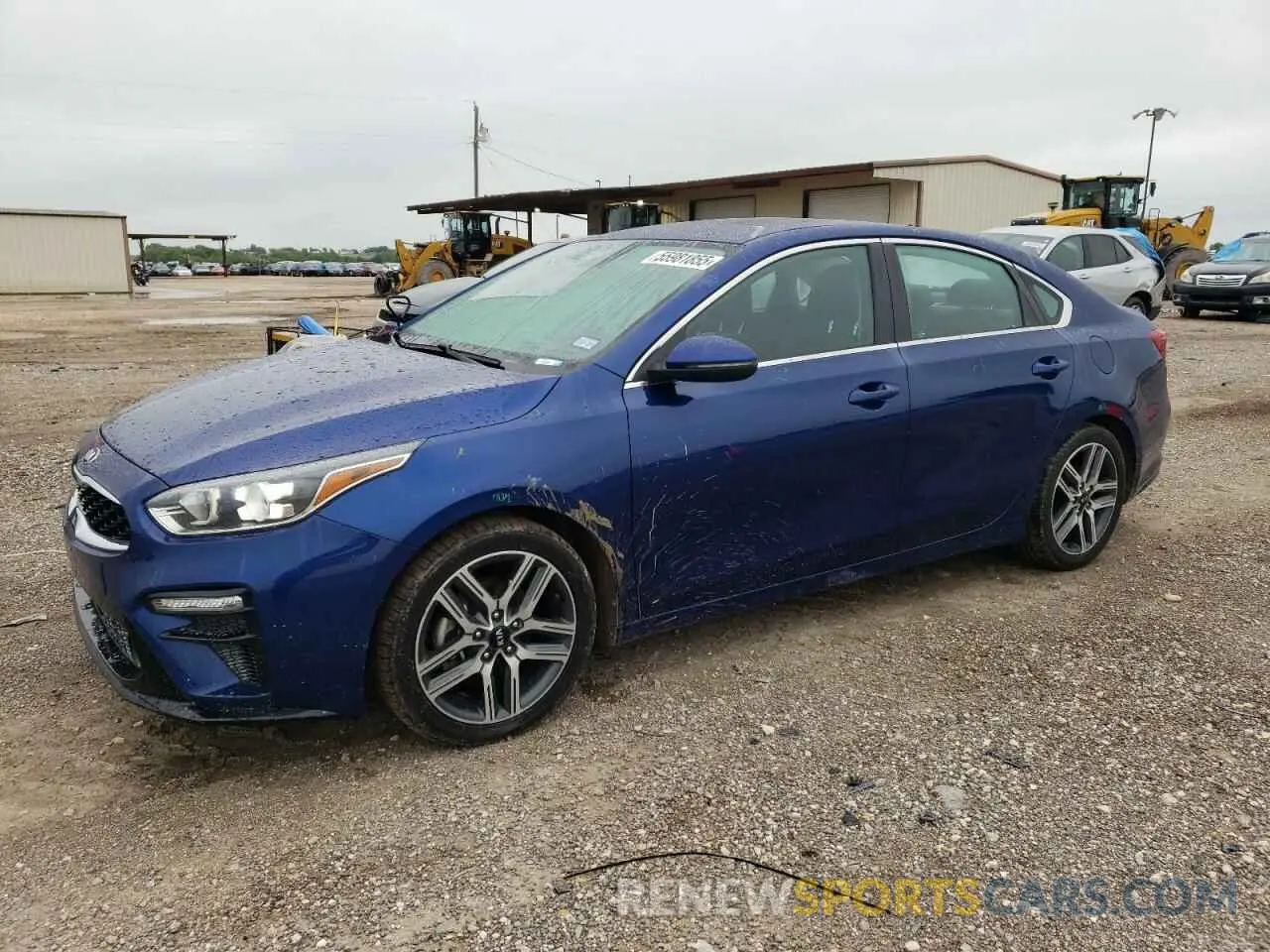 1 Photograph of a damaged car 3KPF54AD6ME282727 KIA FORTE 2021