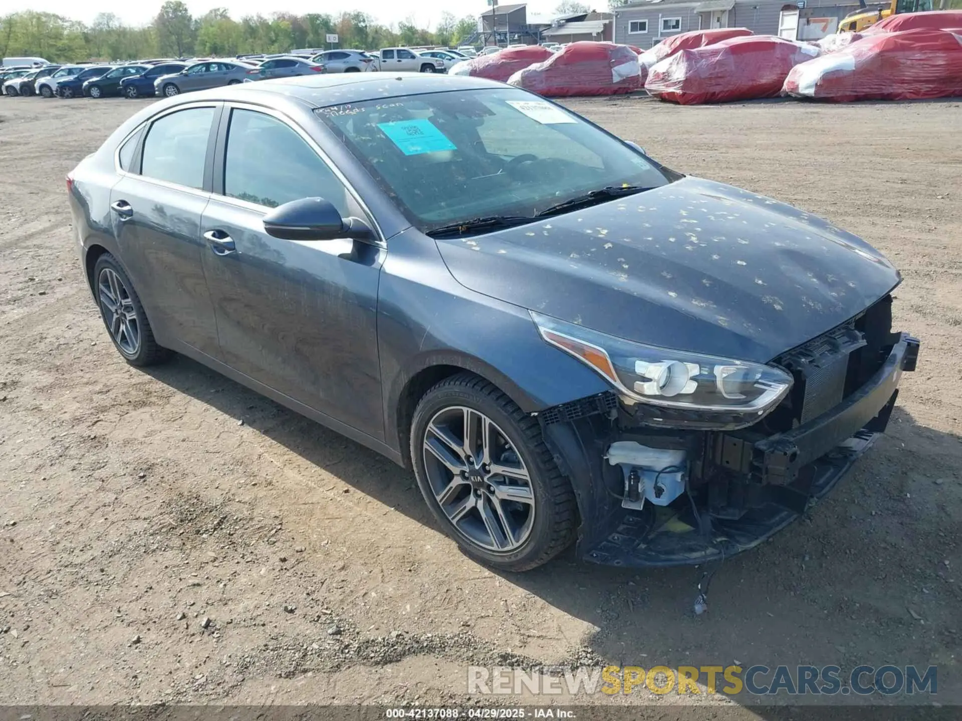 1 Photograph of a damaged car 3KPF54AD7ME299780 KIA FORTE 2021