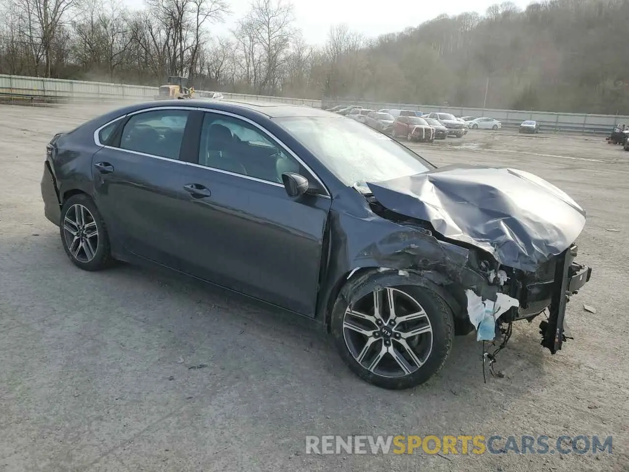 4 Photograph of a damaged car 3KPF54AD8ME279859 KIA FORTE 2021