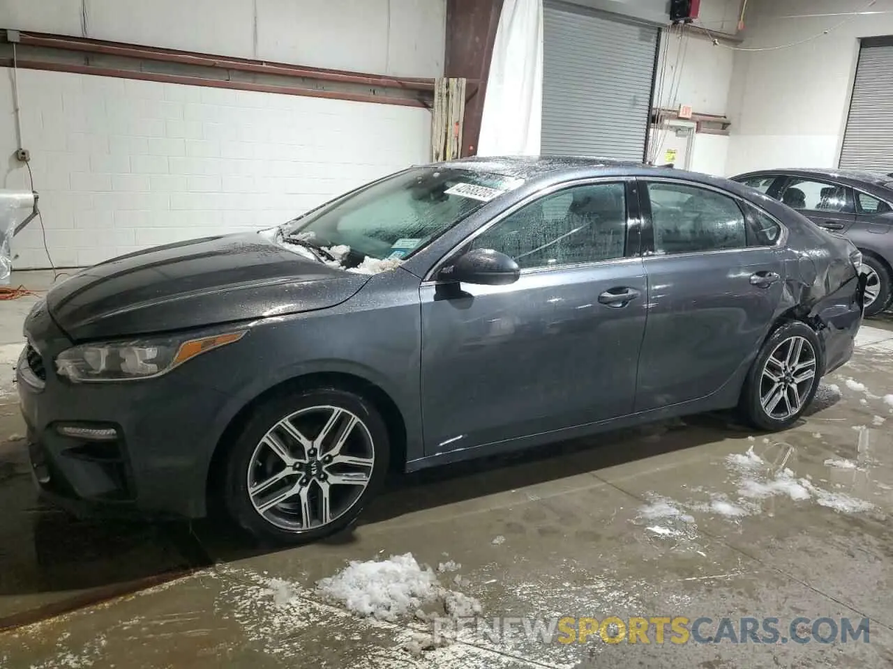 1 Photograph of a damaged car 3KPF54AD8ME341051 KIA FORTE 2021