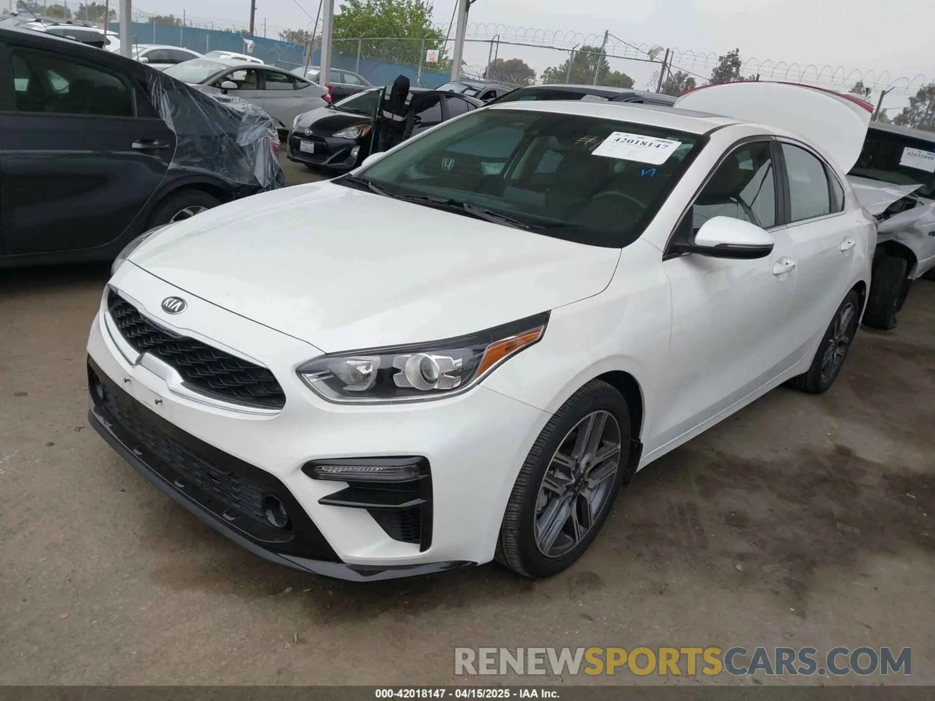 2 Photograph of a damaged car 3KPF54AD8ME415617 KIA FORTE 2021