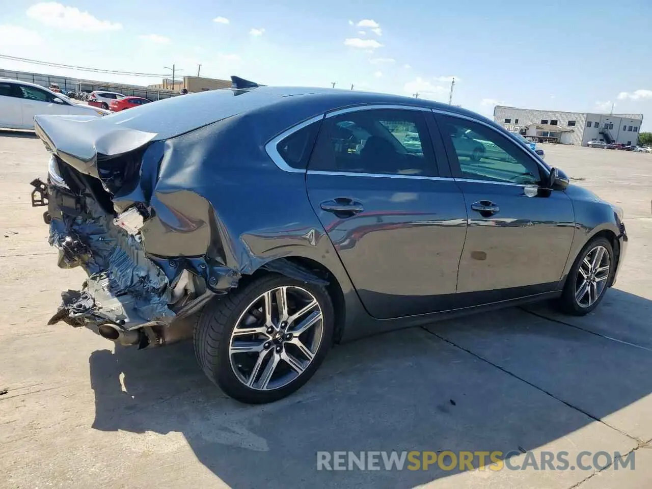 3 Photograph of a damaged car 3KPF54ADXME348518 KIA FORTE 2021