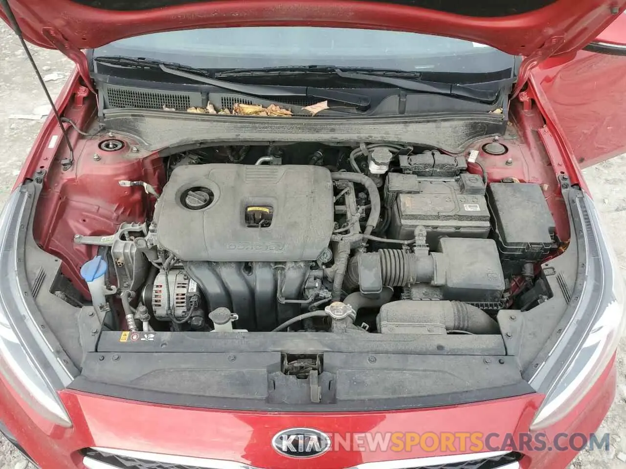 11 Photograph of a damaged car 3KPF54ADXME349152 KIA FORTE 2021