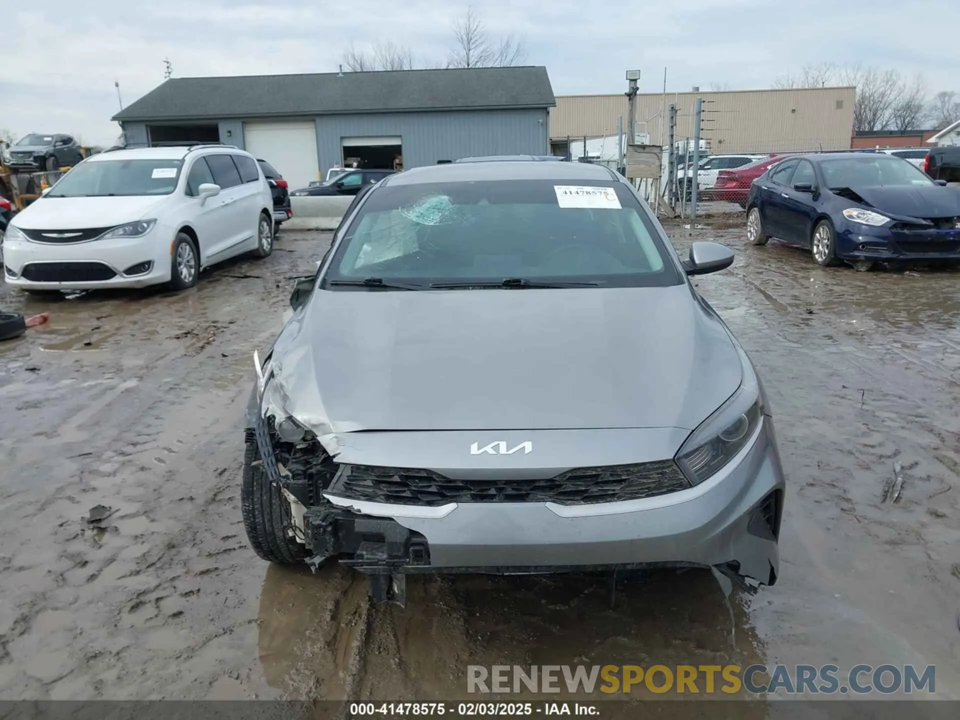 12 Photograph of a damaged car 3KPF24AD0NE436326 KIA FORTE 2022