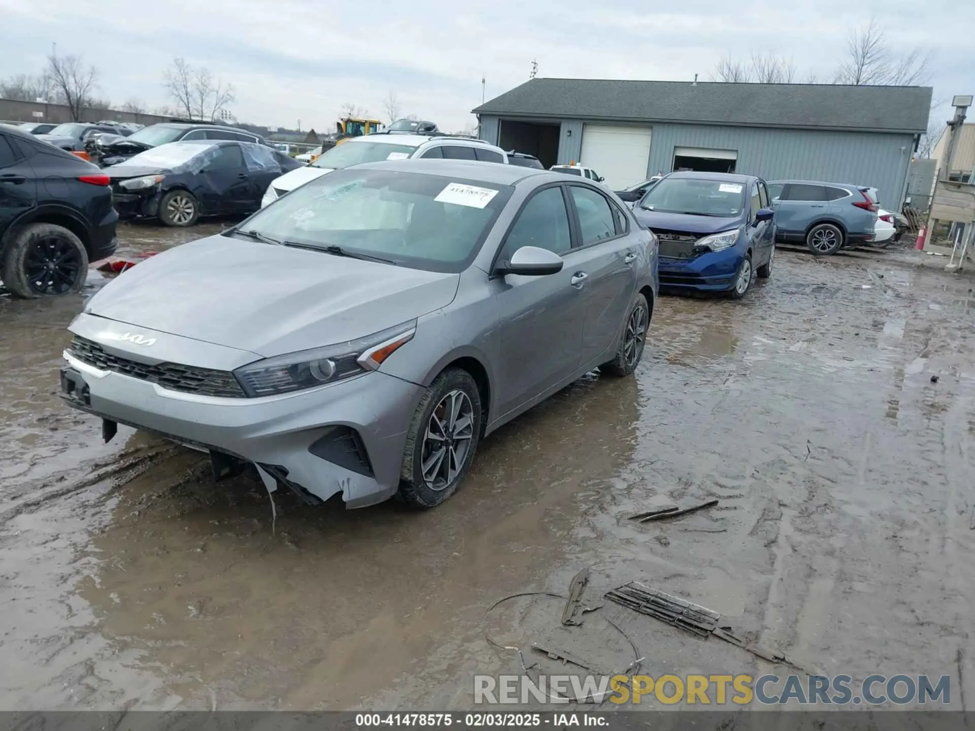 2 Photograph of a damaged car 3KPF24AD0NE436326 KIA FORTE 2022