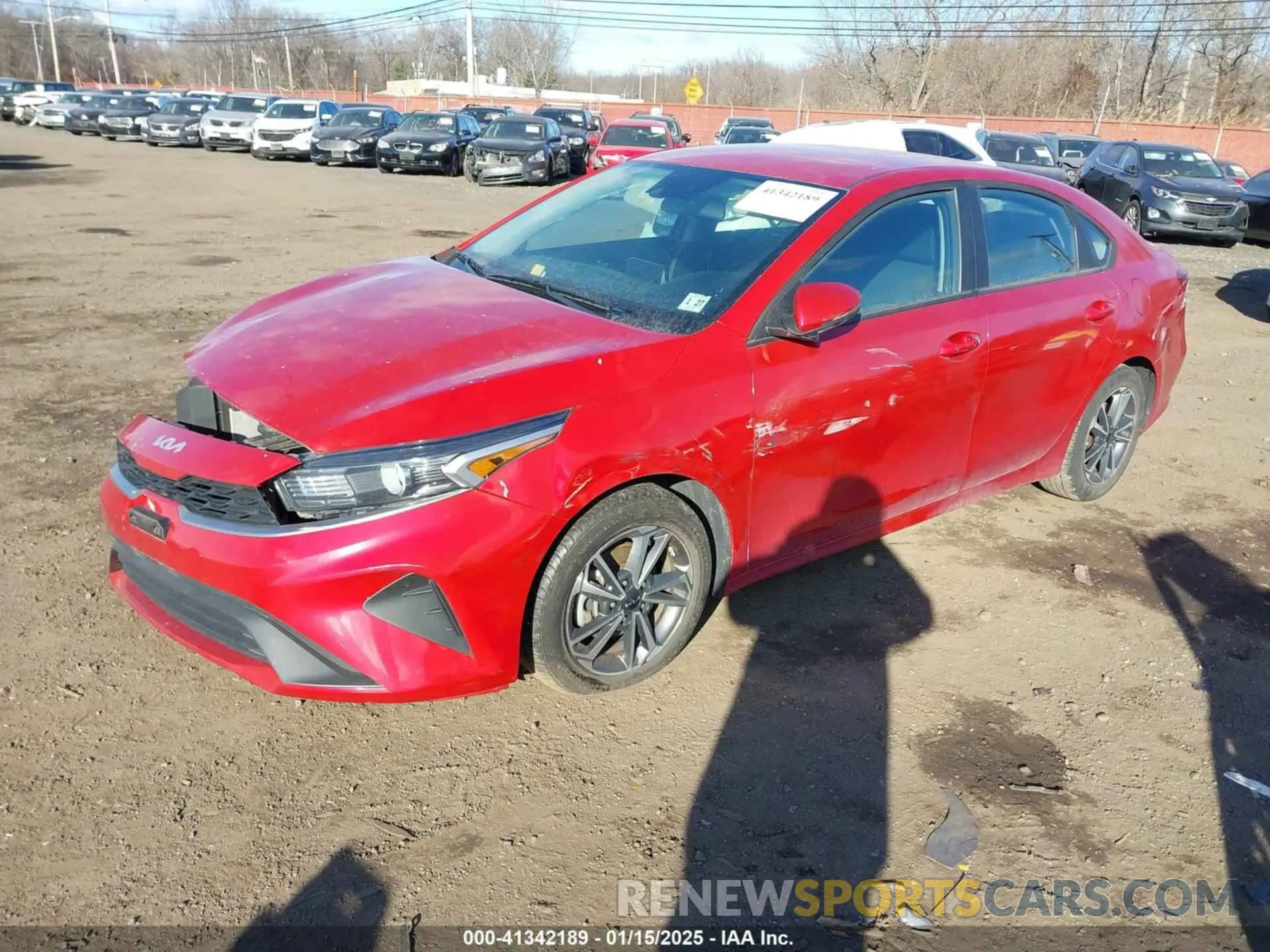 2 Photograph of a damaged car 3KPF24AD0NE437573 KIA FORTE 2022