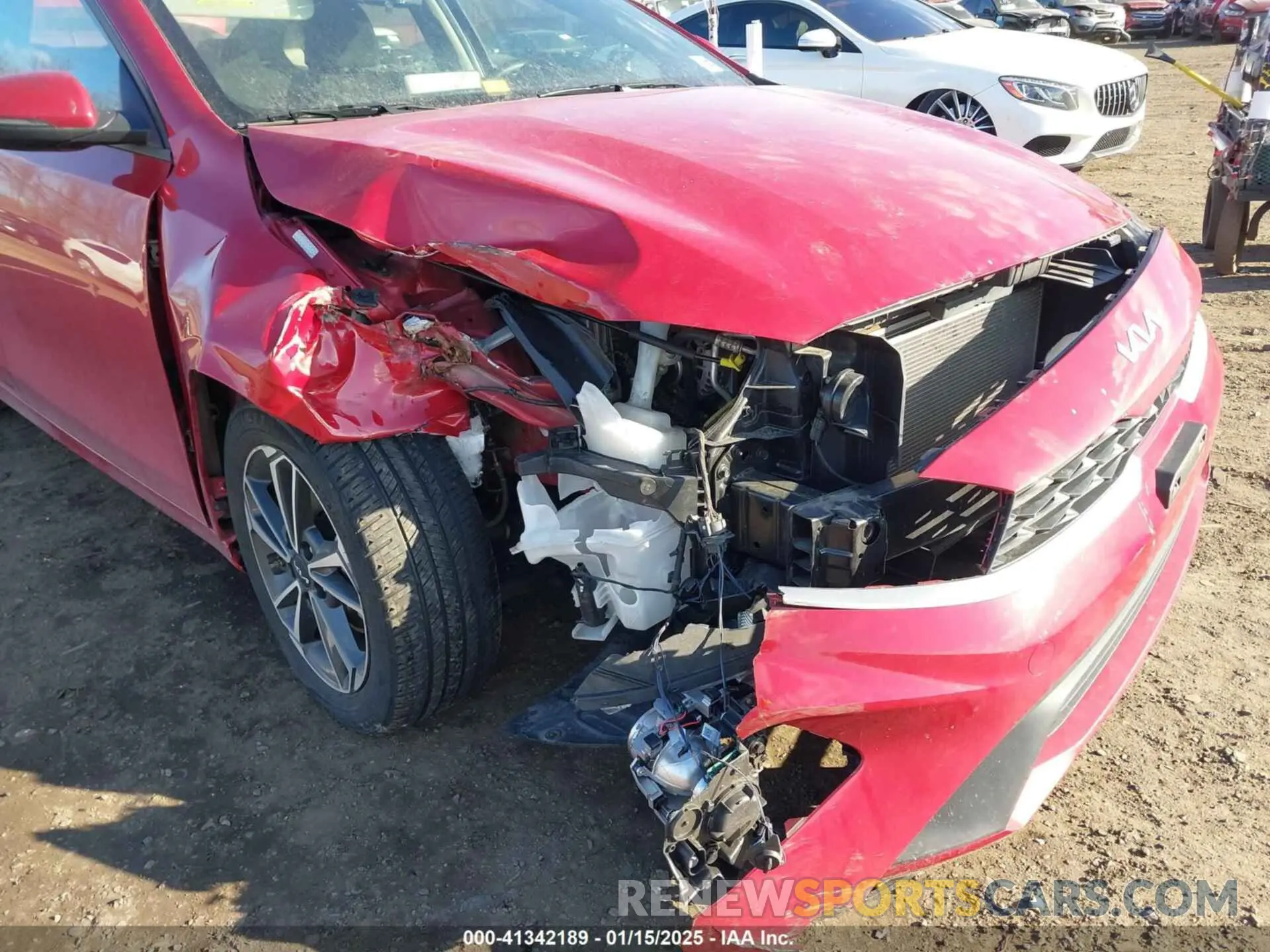 6 Photograph of a damaged car 3KPF24AD0NE437573 KIA FORTE 2022