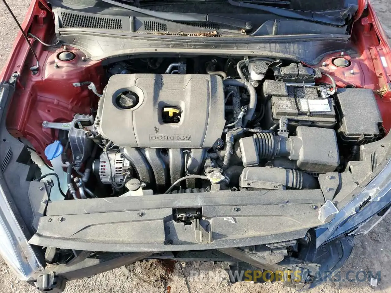 11 Photograph of a damaged car 3KPF24AD0NE496039 KIA FORTE 2022