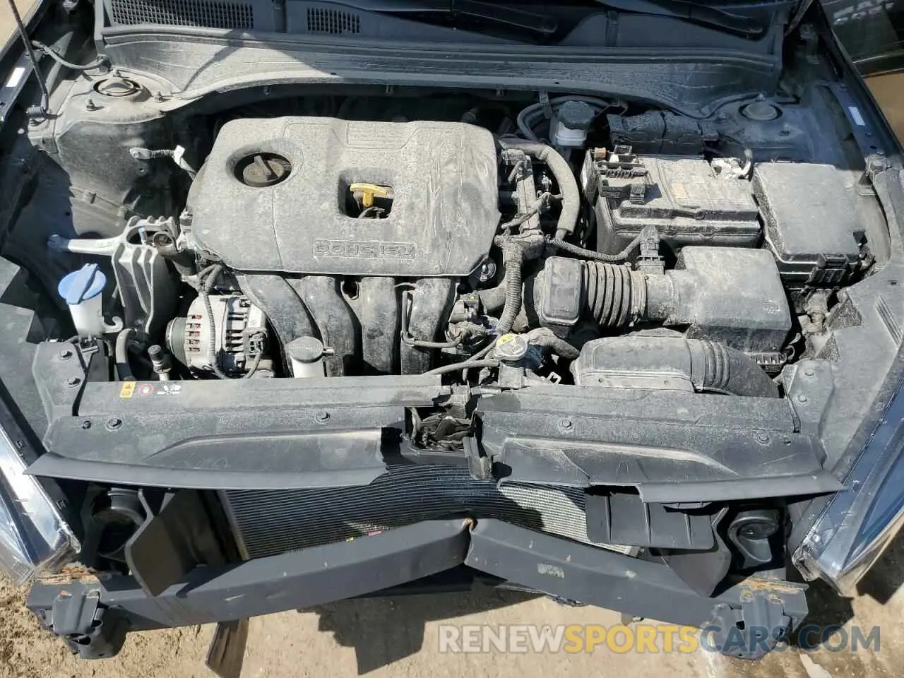 11 Photograph of a damaged car 3KPF24AD0NE498731 KIA FORTE 2022