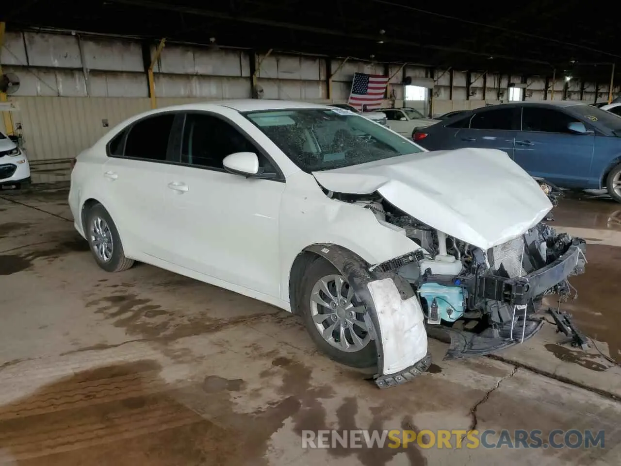 4 Photograph of a damaged car 3KPF24AD0NE499037 KIA FORTE 2022