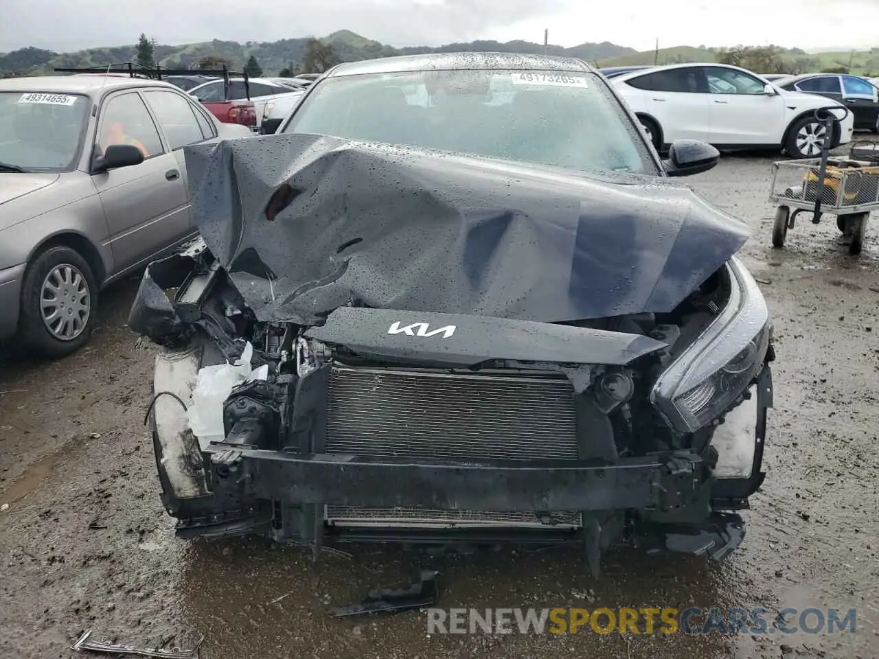 5 Photograph of a damaged car 3KPF24AD0NE499961 KIA FORTE 2022