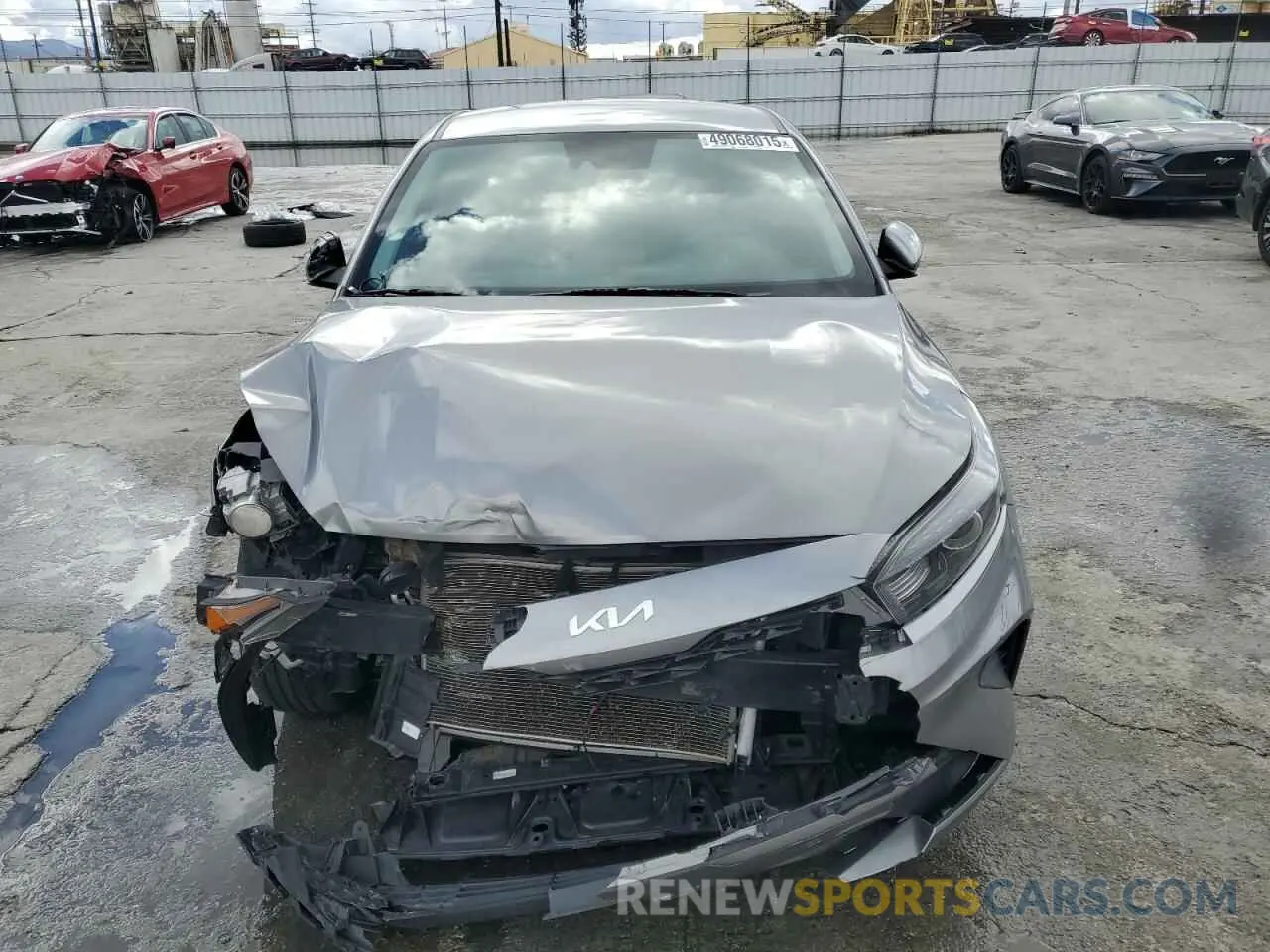 5 Photograph of a damaged car 3KPF24AD0NE501644 KIA FORTE 2022