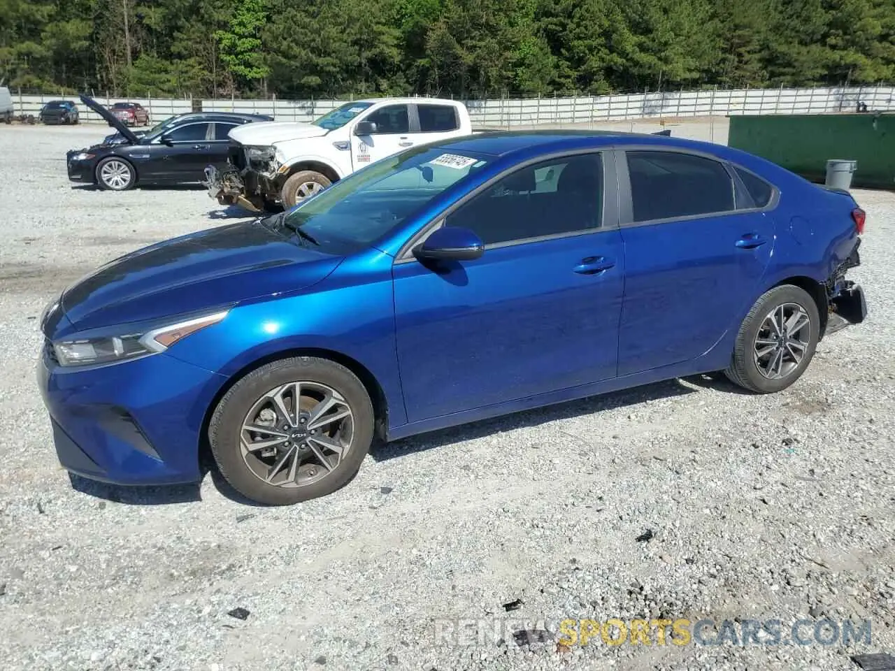 1 Photograph of a damaged car 3KPF24AD1NE418952 KIA FORTE 2022