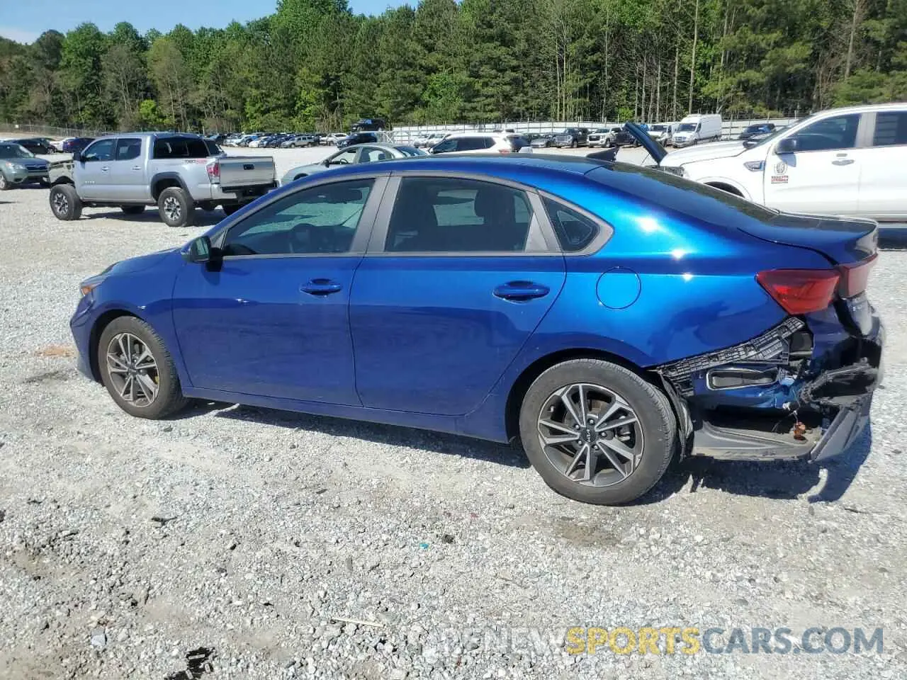 2 Photograph of a damaged car 3KPF24AD1NE418952 KIA FORTE 2022