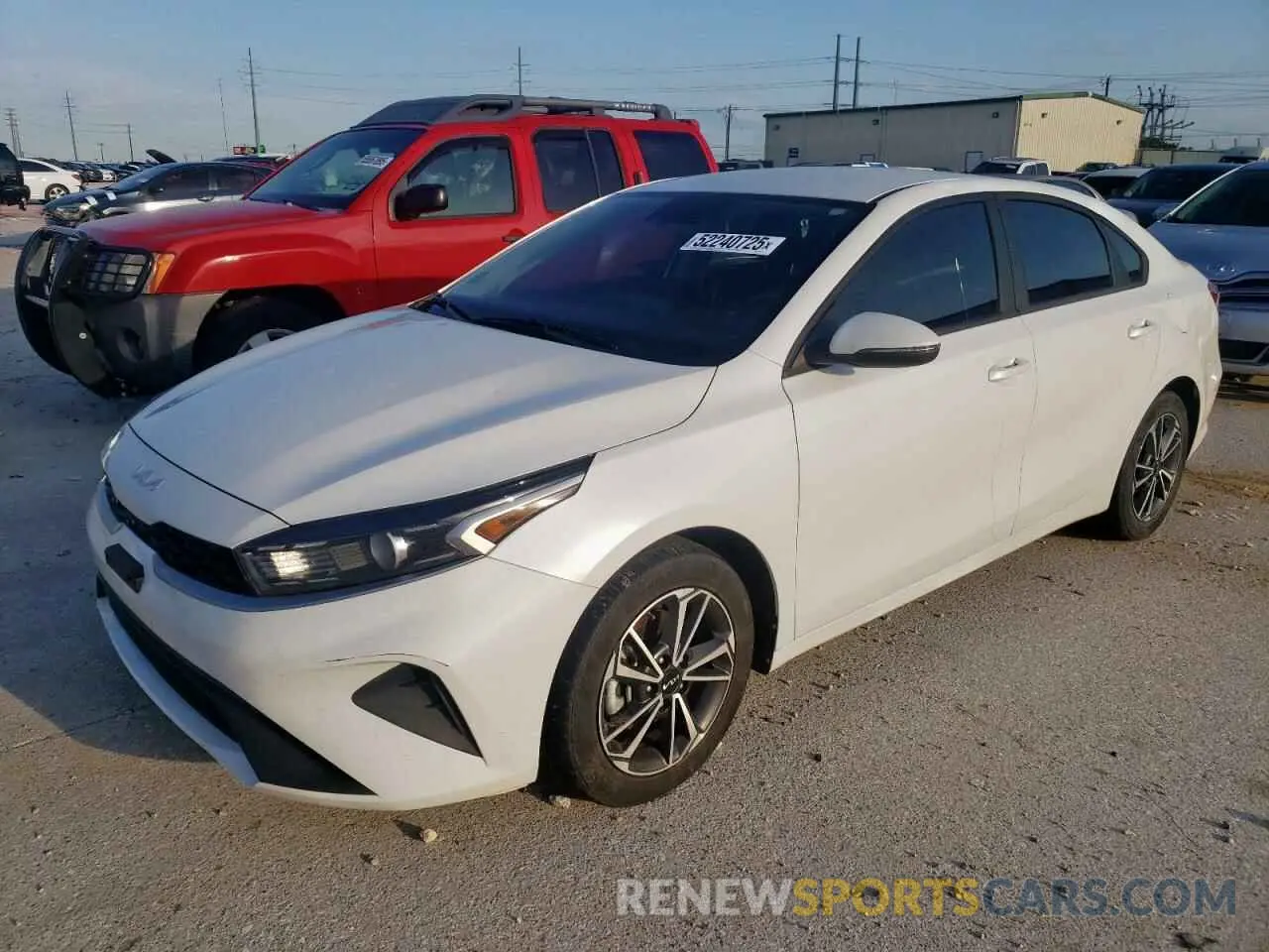 1 Photograph of a damaged car 3KPF24AD1NE474146 KIA FORTE 2022