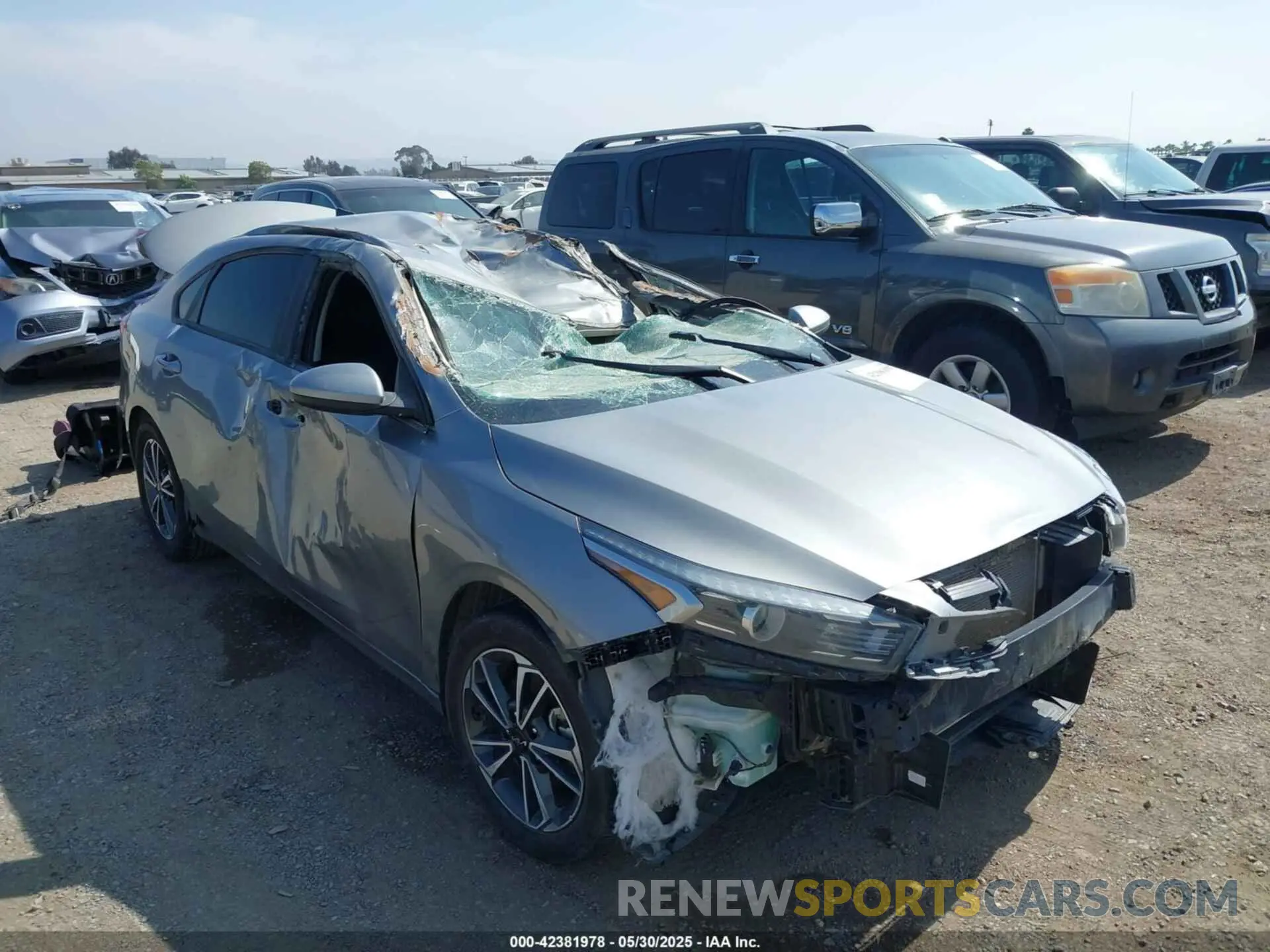 6 Photograph of a damaged car 3KPF24AD1NE482926 KIA FORTE 2022