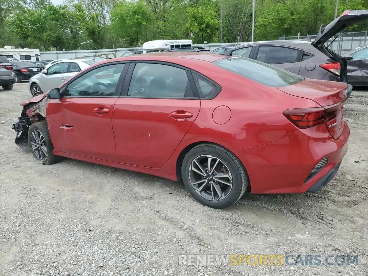 2 Photograph of a damaged car 3KPF24AD1NE482974 KIA FORTE 2022