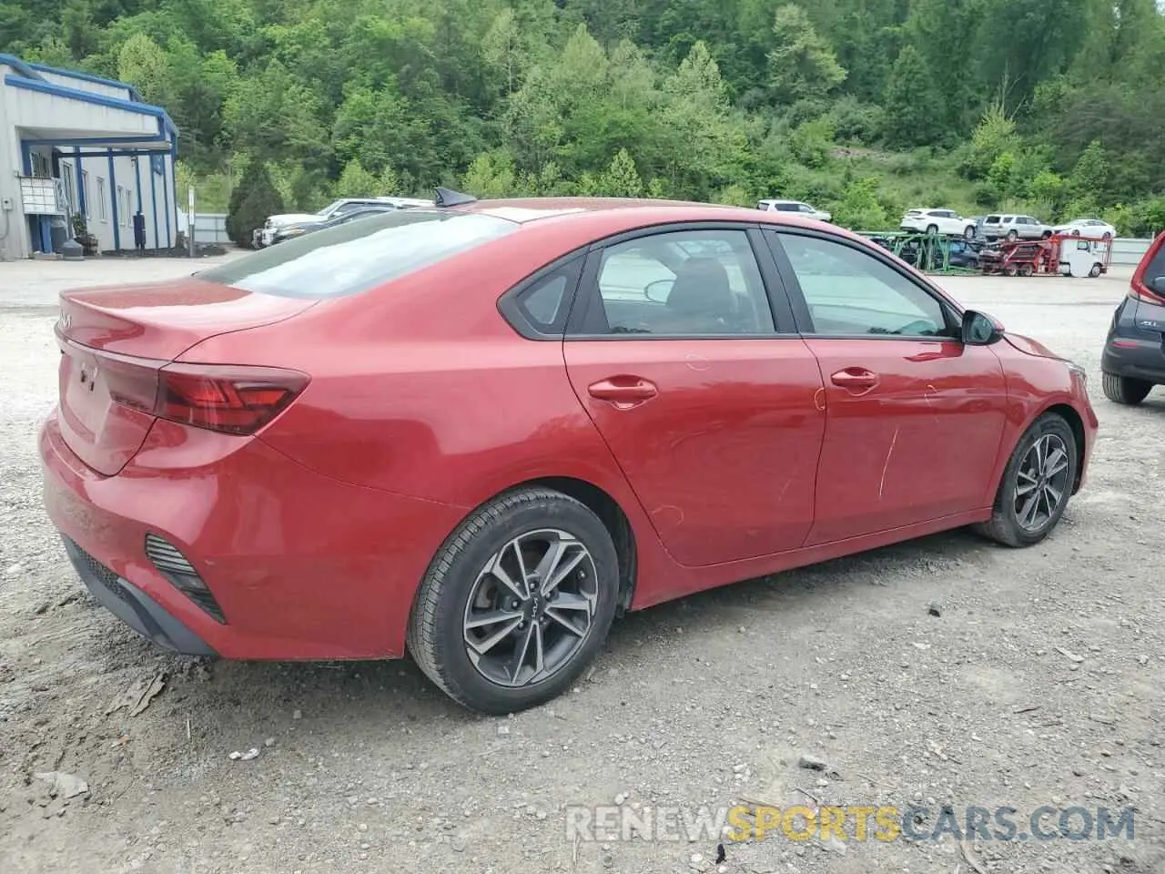 3 Photograph of a damaged car 3KPF24AD1NE482974 KIA FORTE 2022