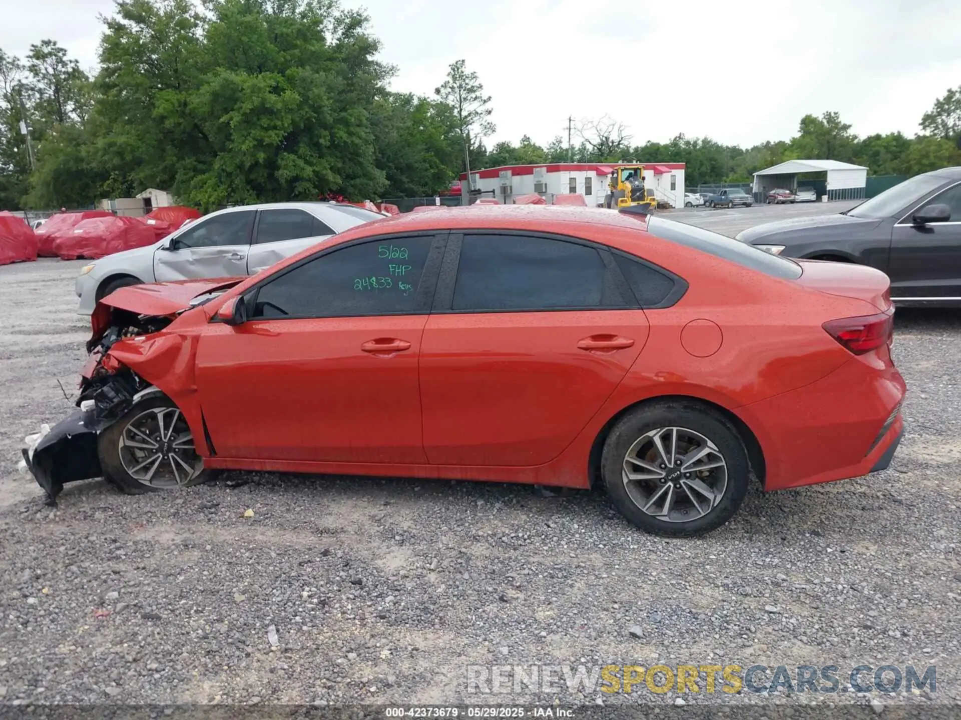 14 Photograph of a damaged car 3KPF24AD1NE487950 KIA FORTE 2022