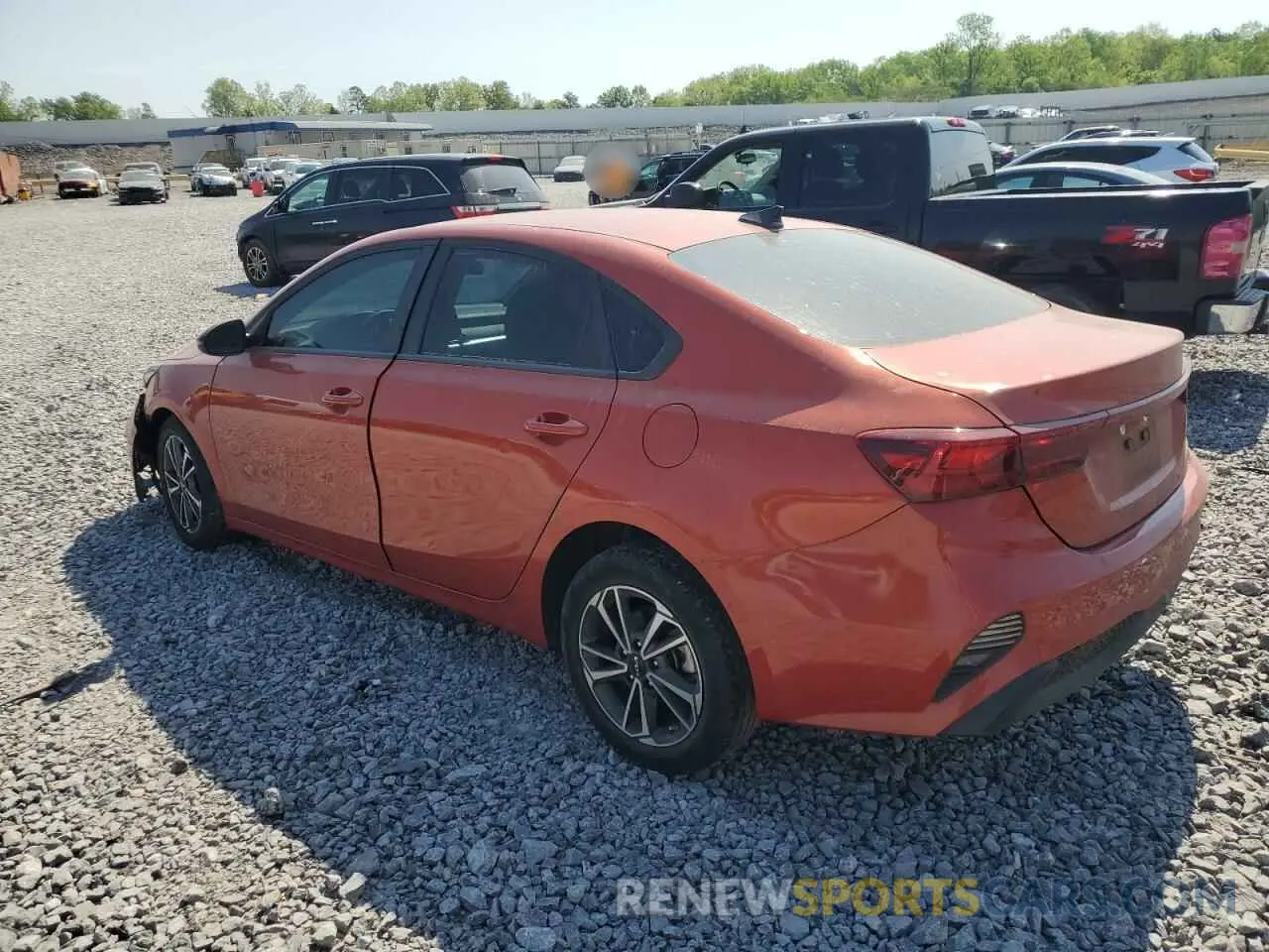 2 Photograph of a damaged car 3KPF24AD1NE494252 KIA FORTE 2022