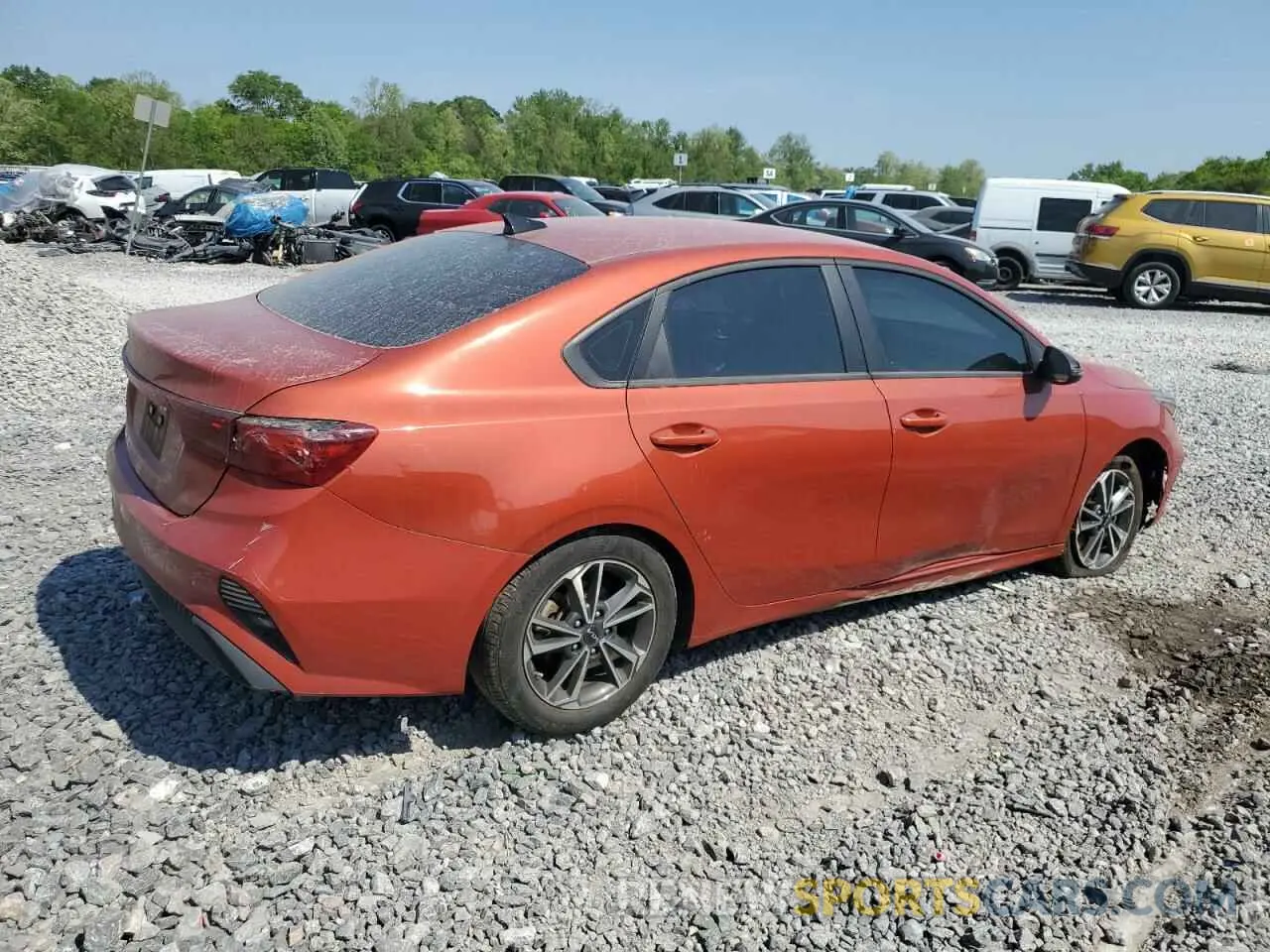 3 Photograph of a damaged car 3KPF24AD1NE494252 KIA FORTE 2022