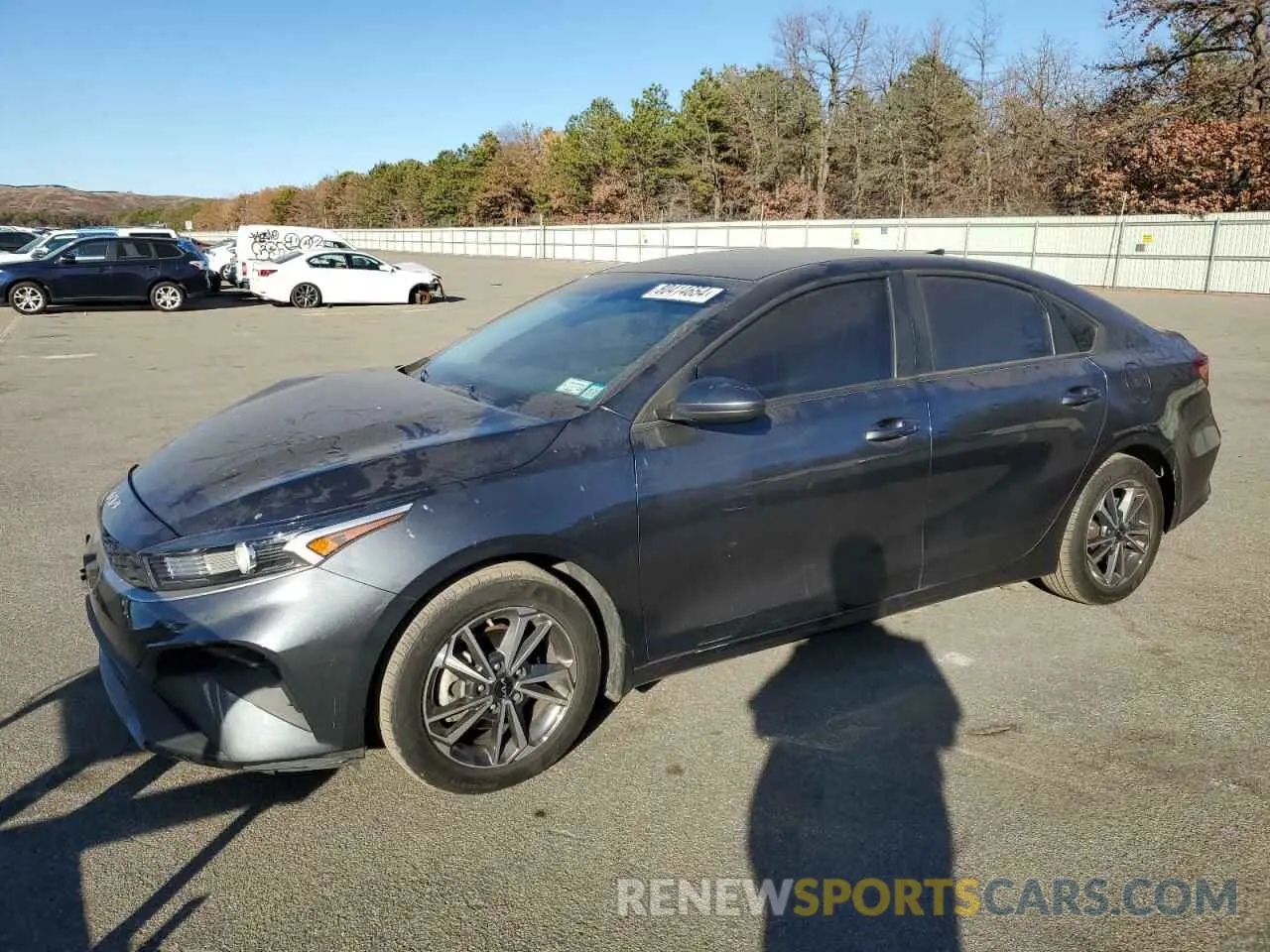 1 Photograph of a damaged car 3KPF24AD1NE496289 KIA FORTE 2022