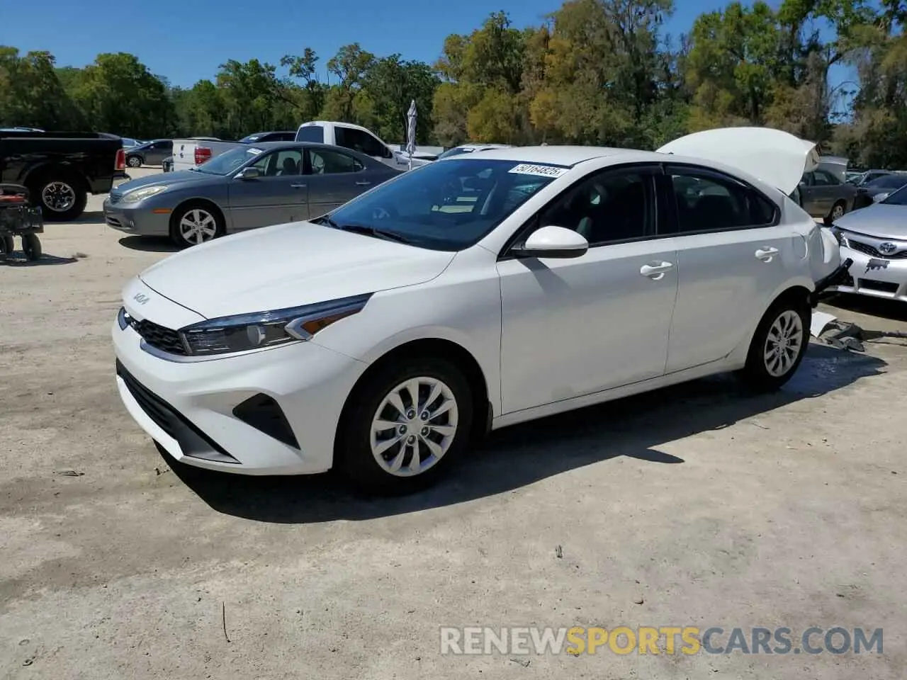 1 Photograph of a damaged car 3KPF24AD1NE497703 KIA FORTE 2022