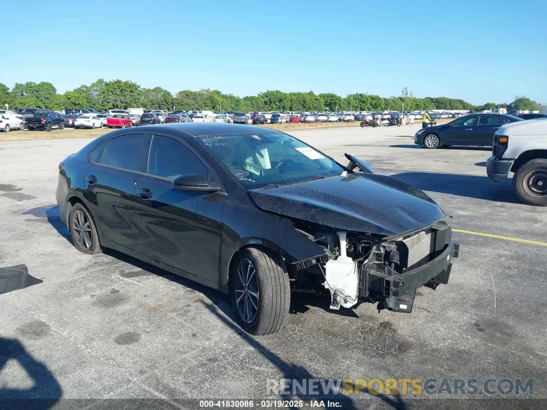 1 Photograph of a damaged car 3KPF24AD2NE439180 KIA FORTE 2022